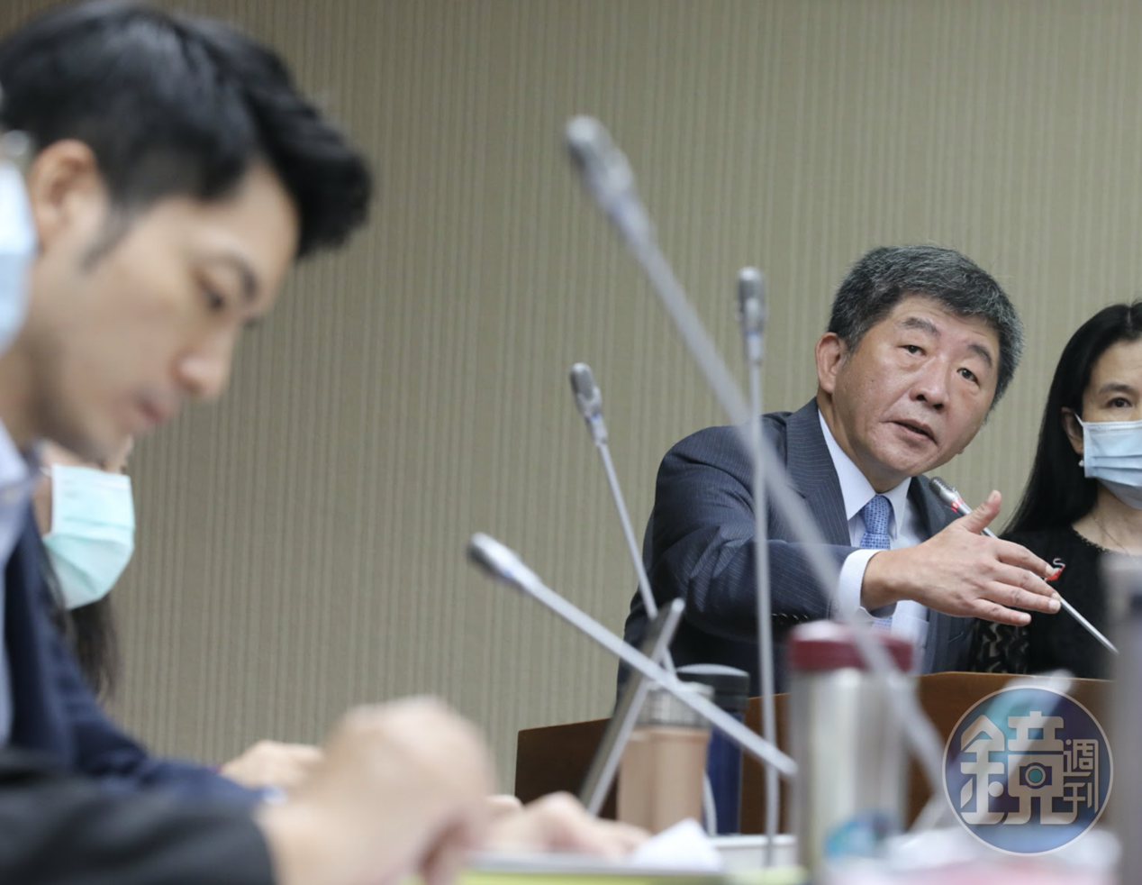 針對蔡正元發言，陳時中回應「年齡都不是問題」。