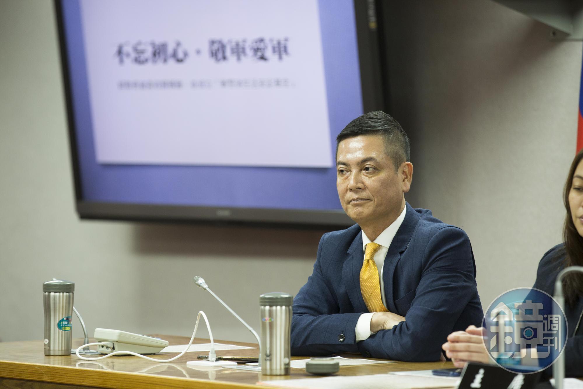 親民黨發言人、前立委張碩文驚傳捲入詐欺案，訊後遭檢方以30萬元交保。（本刊資料照）