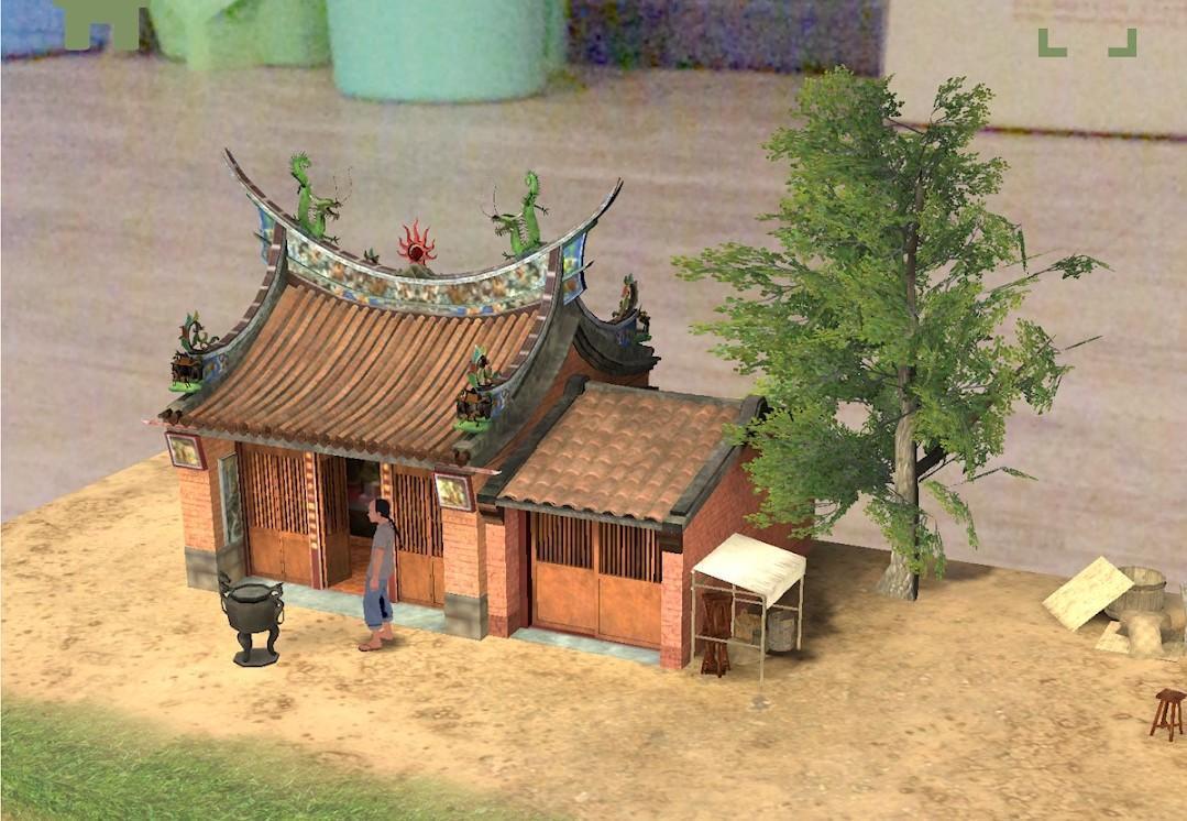 《茶迷大稻埕-AR互動遊戲》可透過手機遊玩，重現舊時大稻埕場景。（翻攝自Google Play）