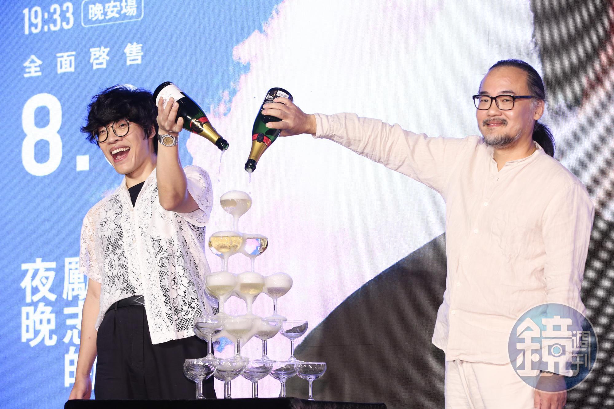 盧廣仲與老闆鍾成虎的關係就好像風箏跟放風箏的人。