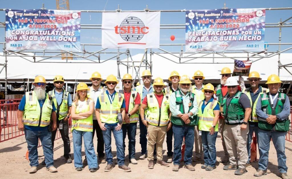 台積電美國廠預計2024年量產。(翻攝自TSMC Linkedin)