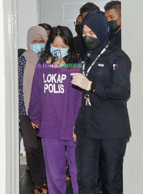 女乩童已被逮捕。（翻自《中國報》）