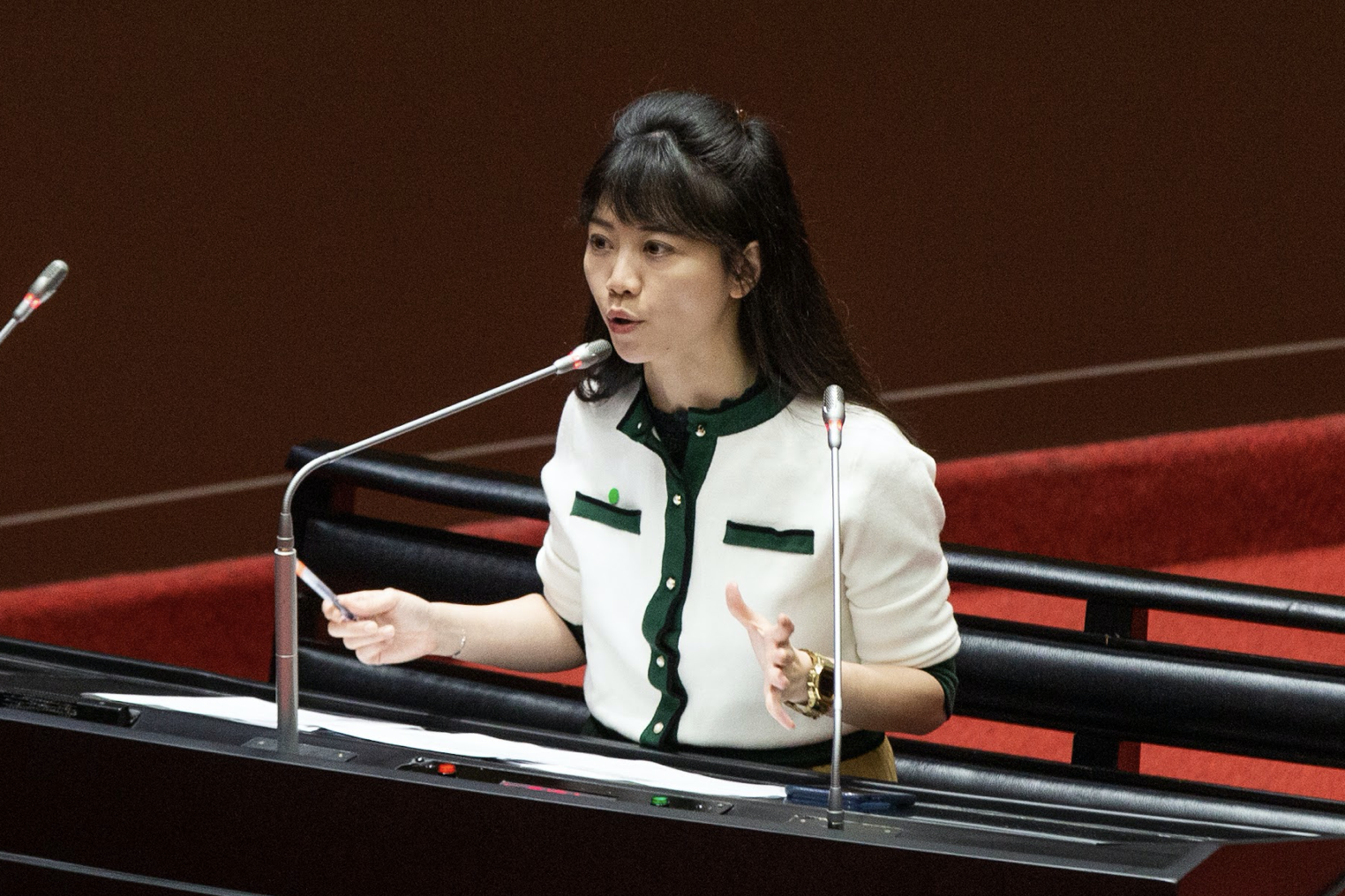 立委高嘉瑜「一屍五命」說引起綠營支持者不滿。（資料照）