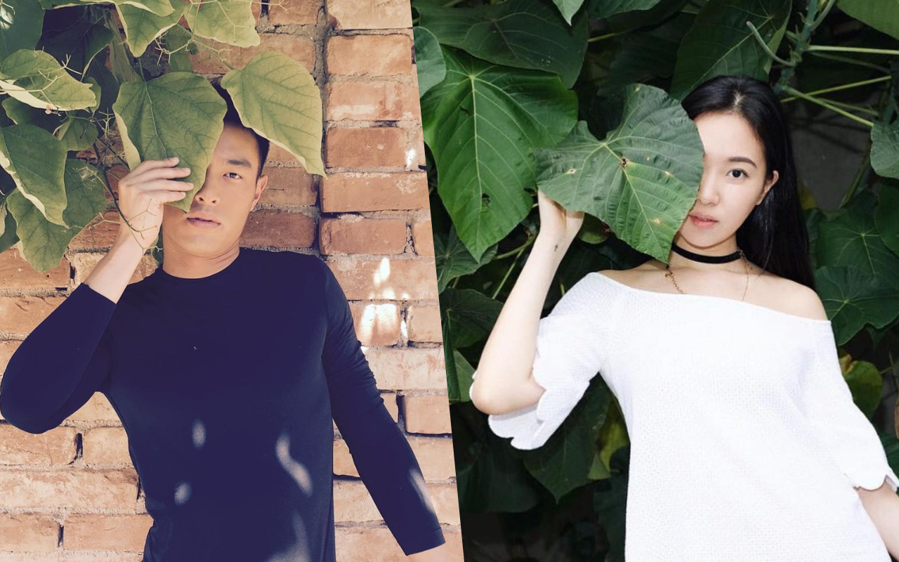 楊祐寧(左圖)常模仿老婆Melinda(右圖),感情超好。(翻攝自楊祐寧、王詠穎 IG)