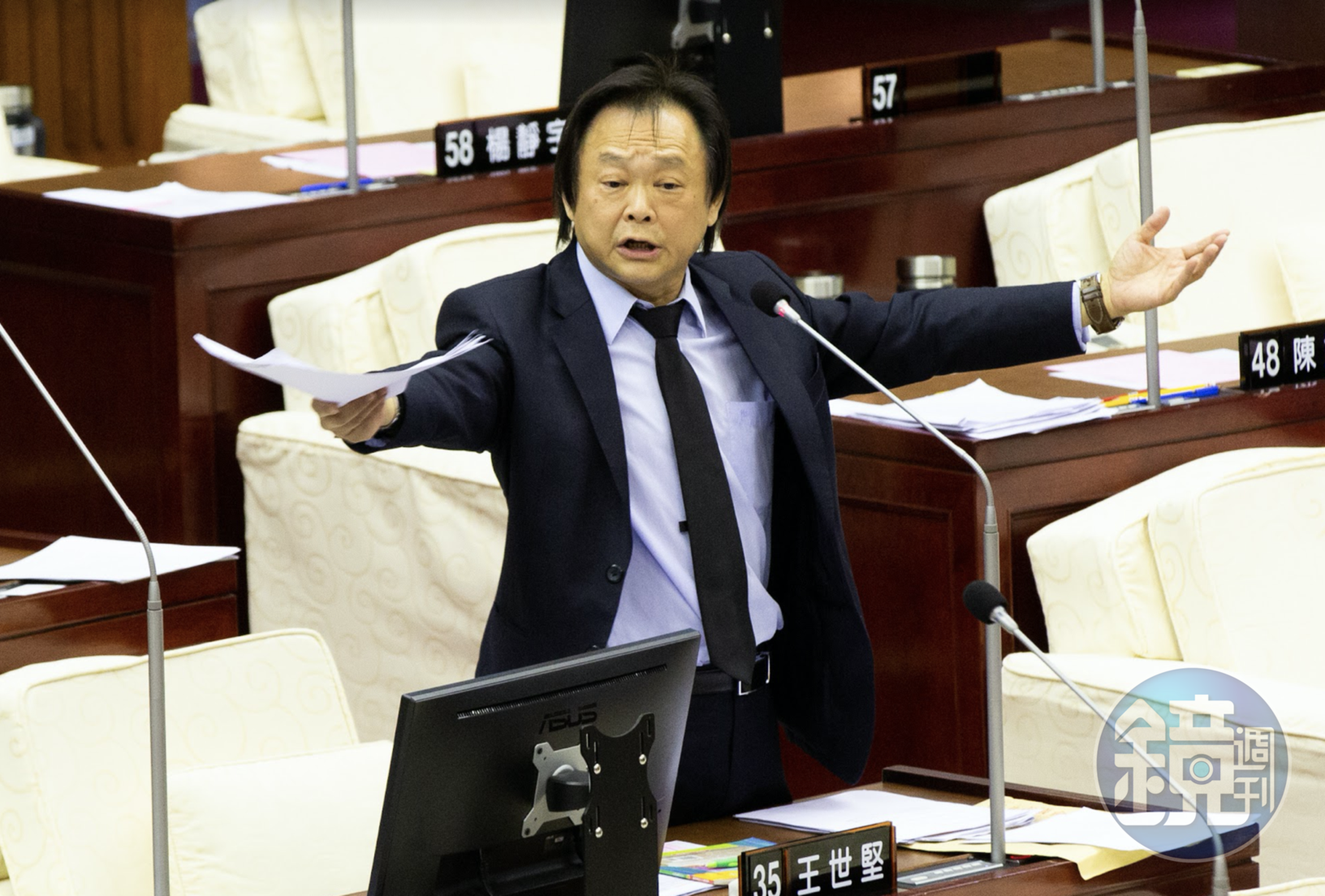民進黨桃園市長參選人林智堅近日捲入論文抄襲爭議,北市議員王世堅提醒林智堅別挑戰社會的智慧。(資料照)