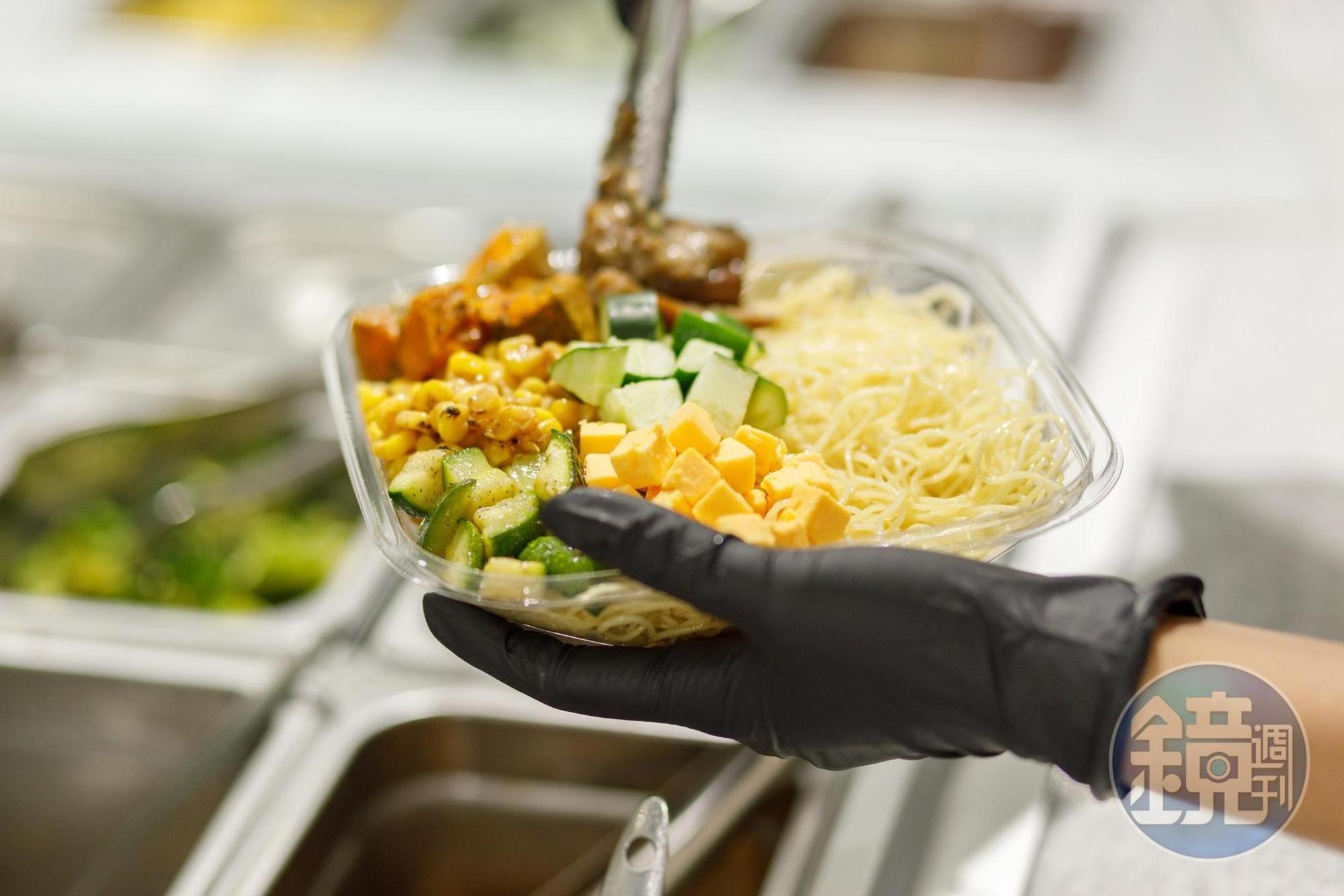 強調健康餐盒不必無味，杉SHAN以「平衡」的風味作為主打特色。