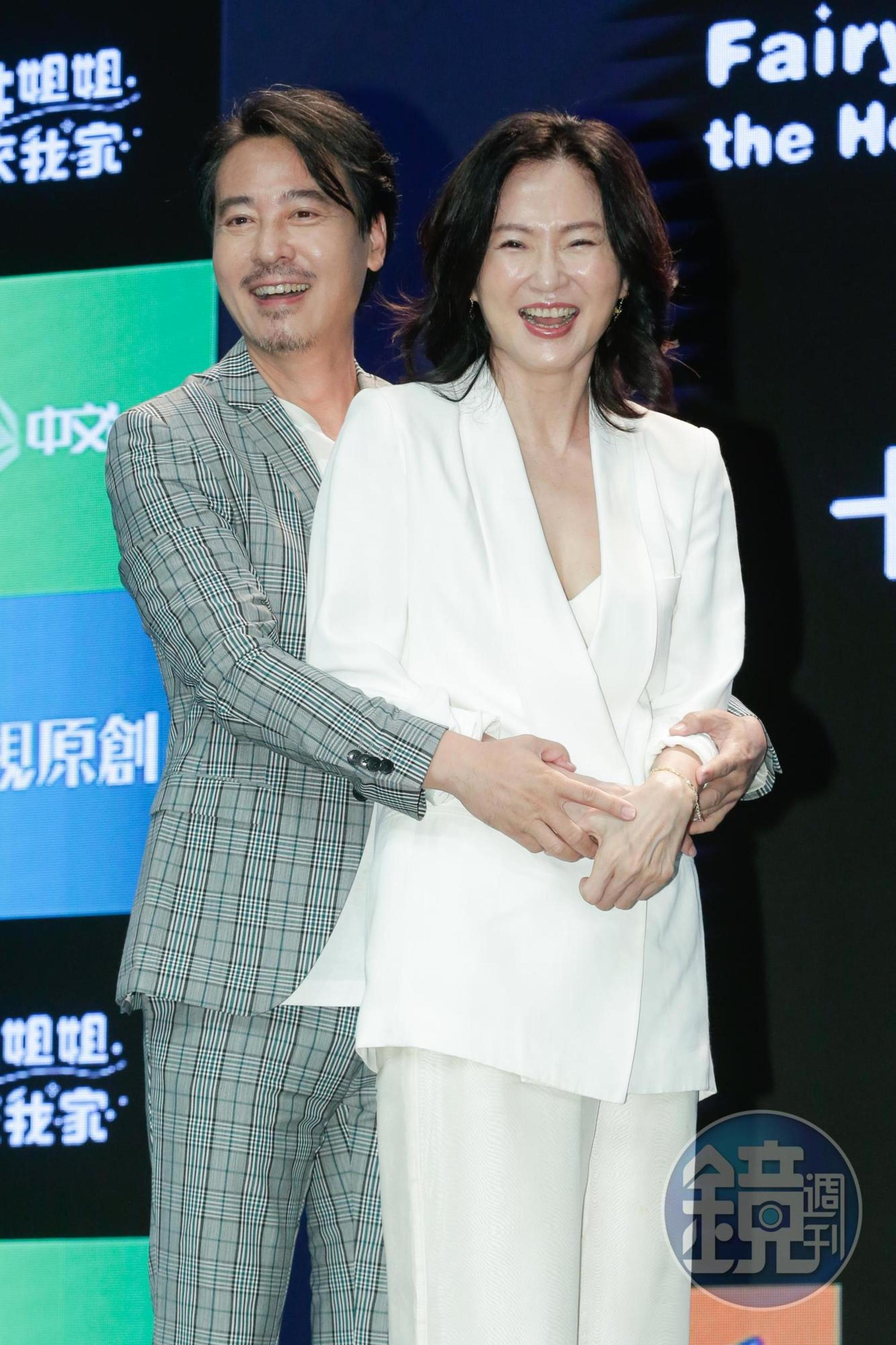 尹昭德與李之勤三度合作演出夫妻，完全駕輕就熟。