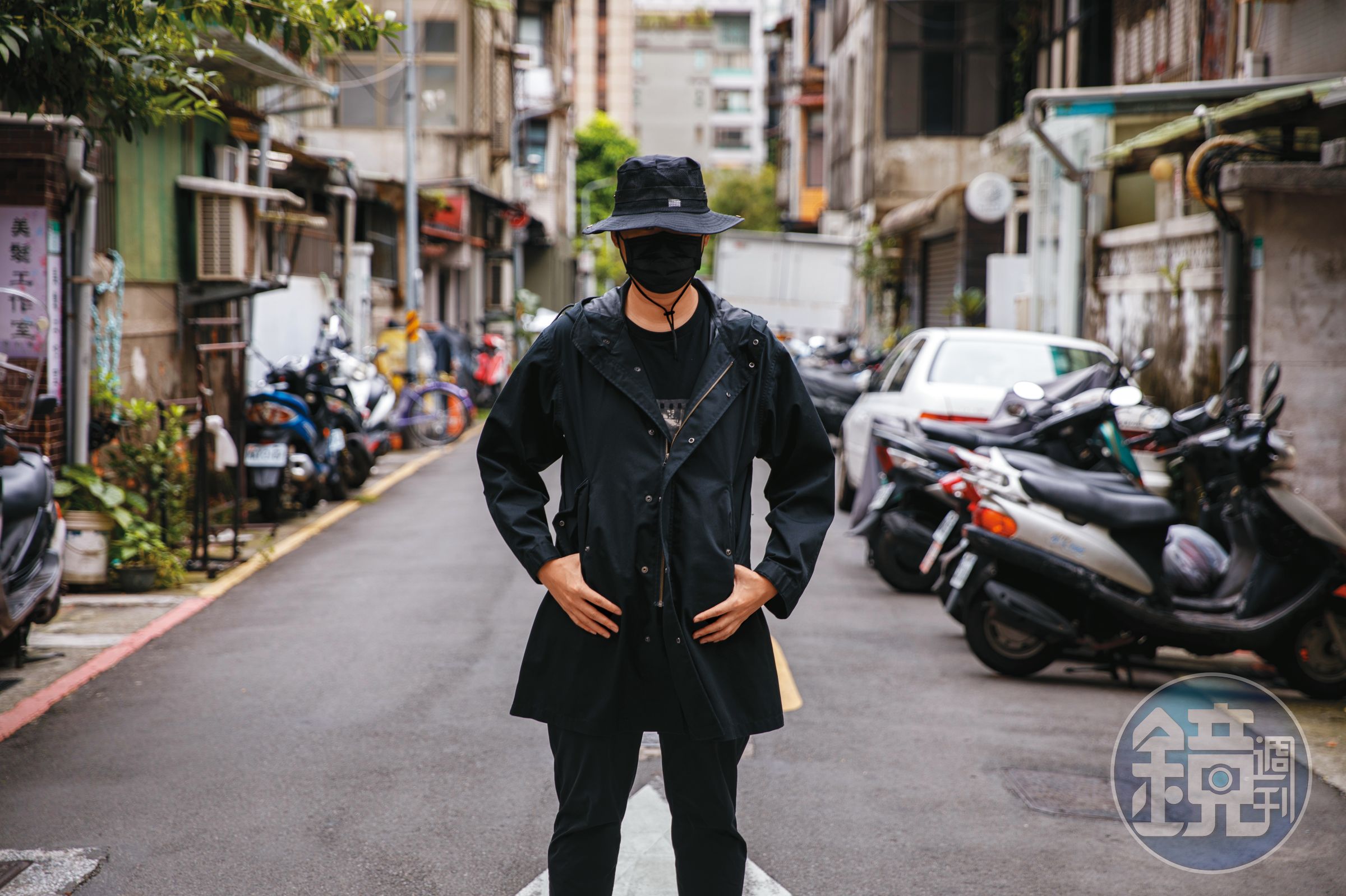 Daniel行事低調，來台灣近3年，至今未能完全放鬆戒心。