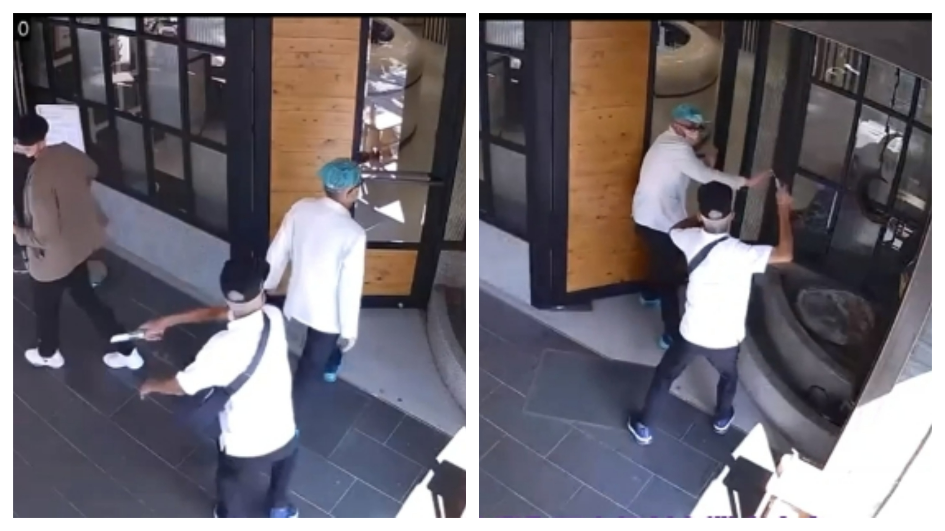 鍾姓醫師醫師助理遭突襲頭部，造成臉部撕裂傷，送醫幸好無生命危險。（翻攝自黑色豪門企業）