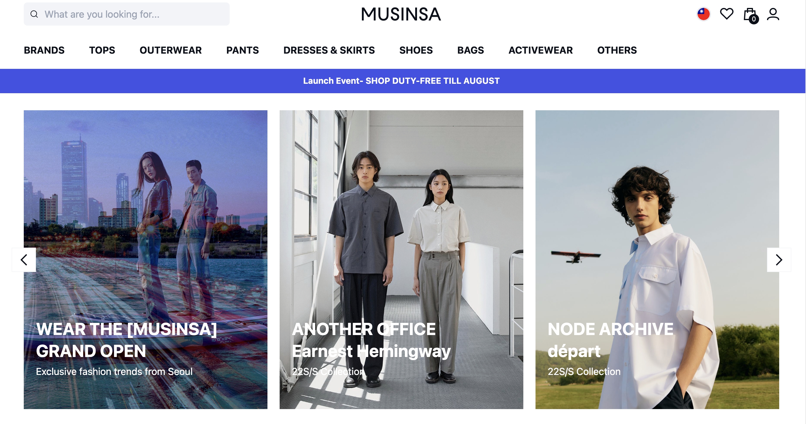 MUSINSA推出全球網路商城，讓台灣消費者能享受跟韓國一樣的零時差時尚。（MUSINSA提供）