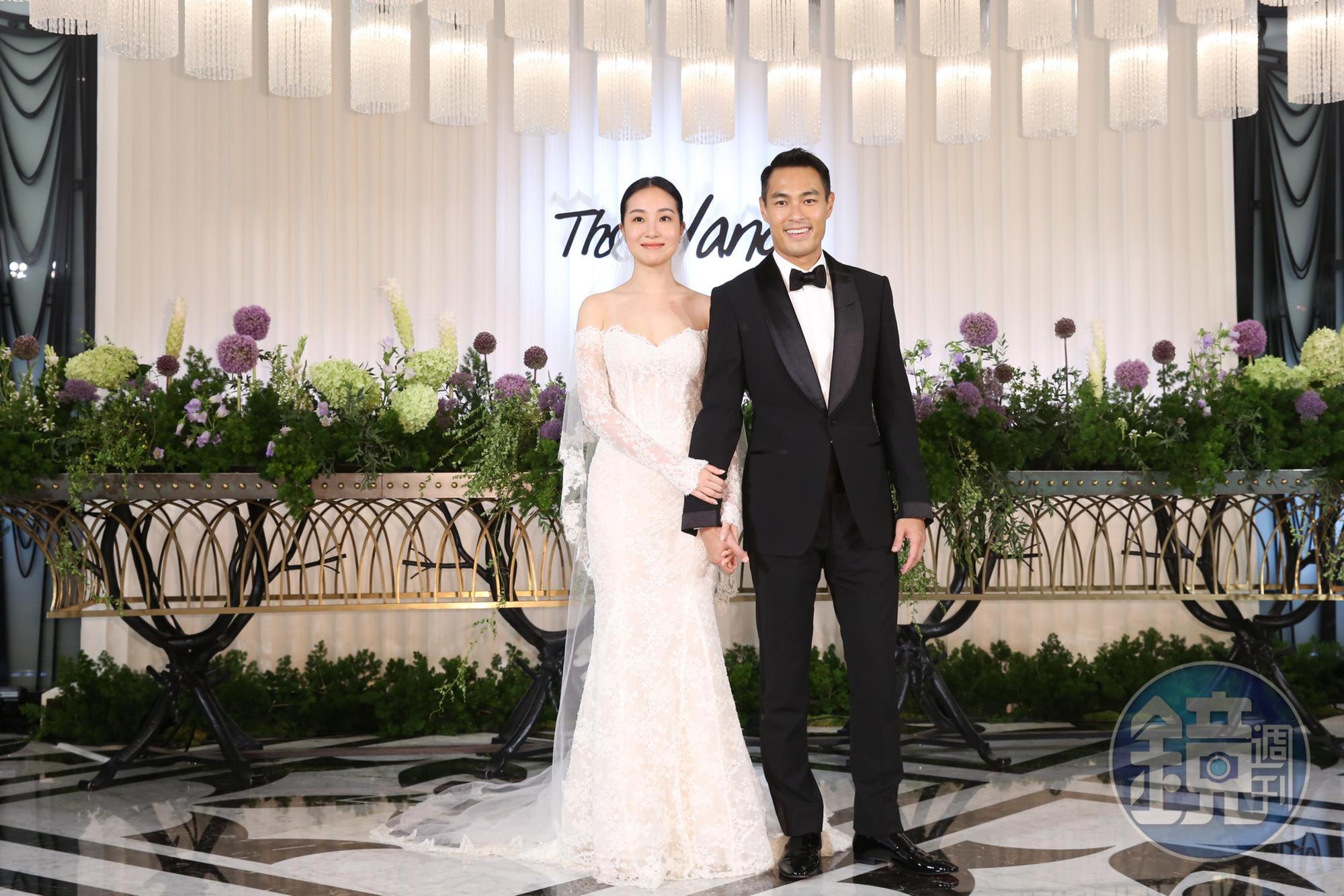 終於在結婚快2年後補辦婚宴，楊祐寧夫妻臉上都是掩不住的喜悅與幸福。