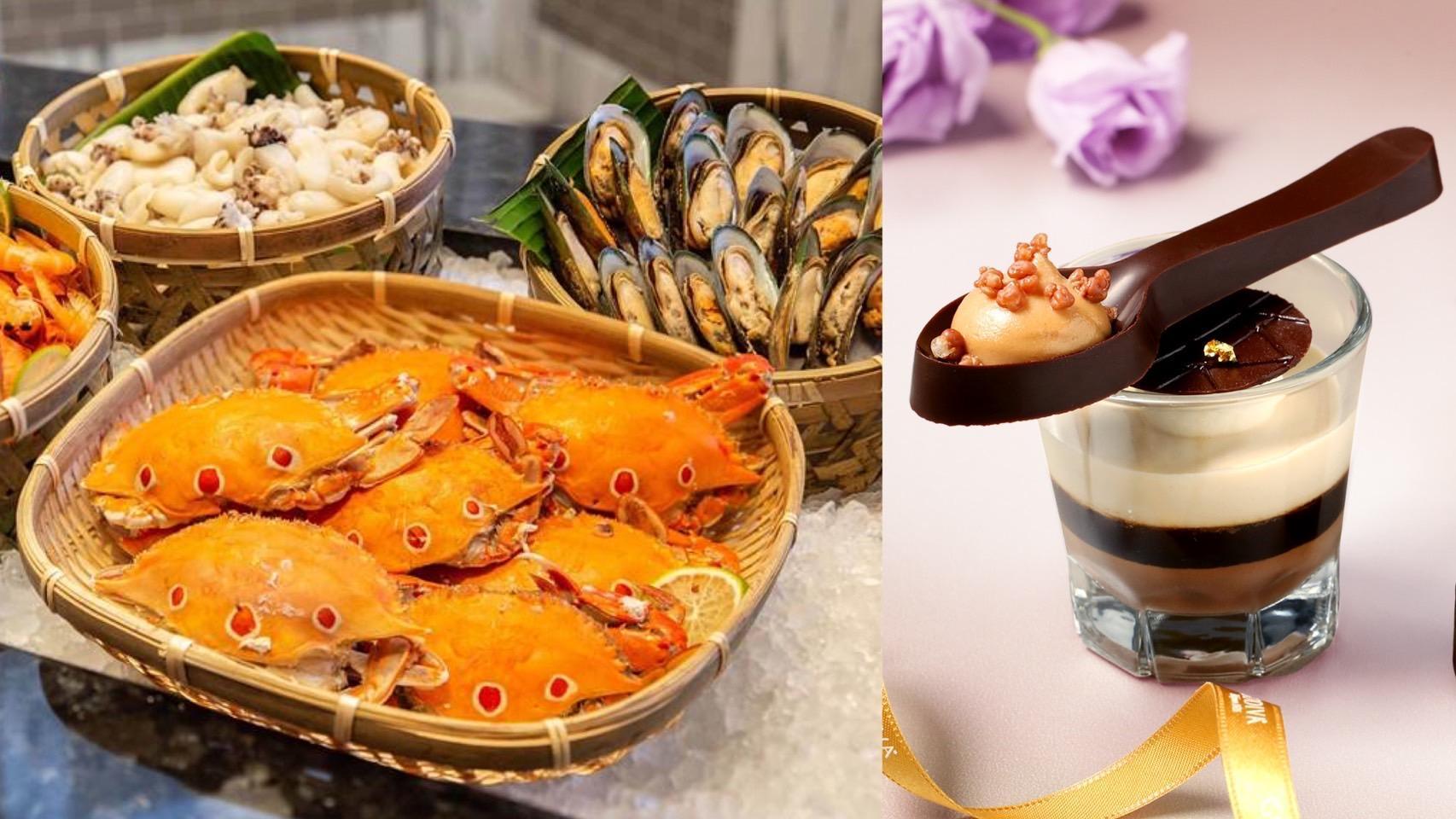 「台北萬豪酒店」夏日美食企劃滿檔,滿足不同客群的過節需求。(台北萬豪酒店提供)