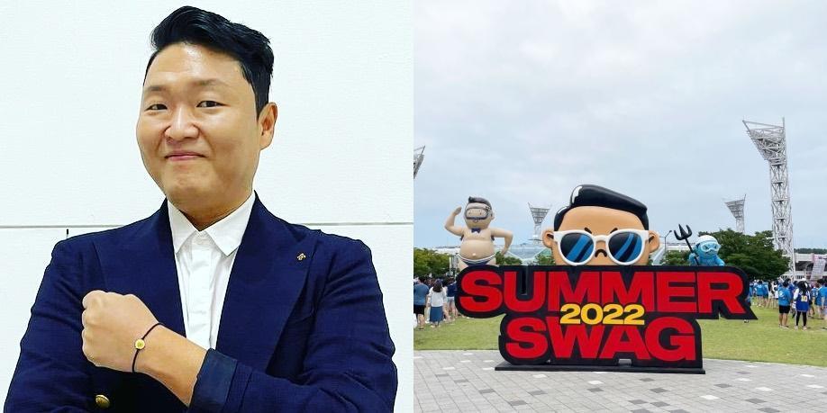PSY濕身秀演唱會傳死亡意外。(翻攝PSY IG)