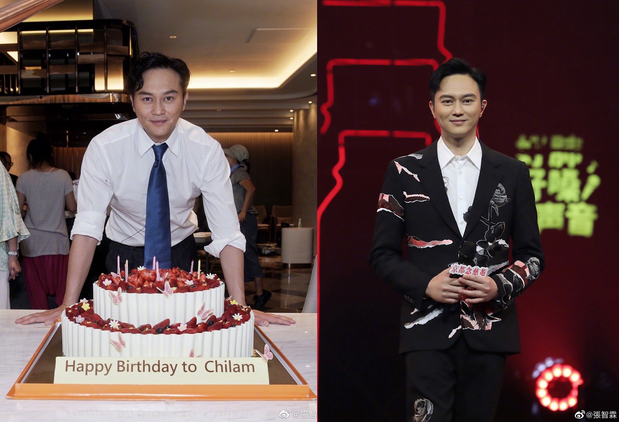 張智霖雖已50歲，但外型看起來還像個年輕人，他日前膽囊發炎，住院治療中。（張智霖微博）