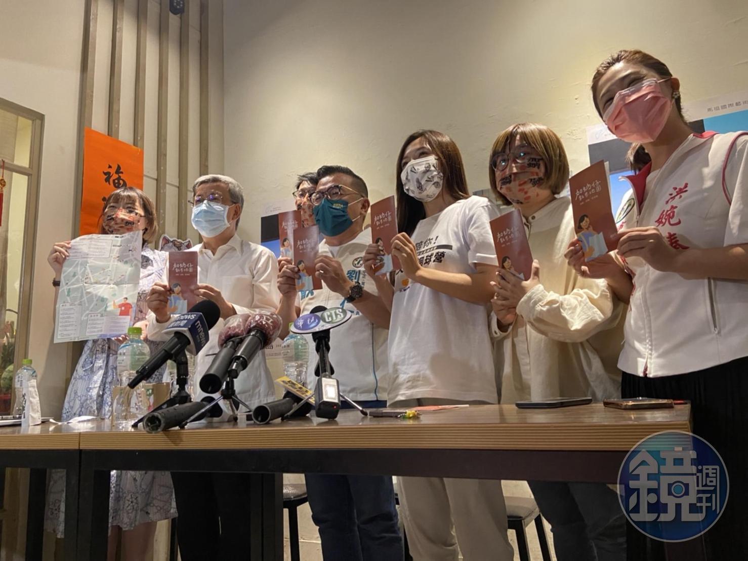 陳建仁目前仍以研究行程為主,今天早上還開了視訊會議,是在百忙之中找出空檔來輔選。