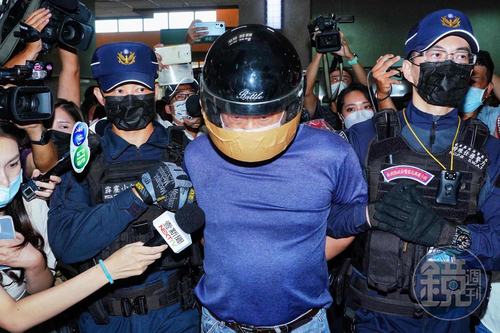 李鴻淵殺人後一路竄逃到台中，不過仍在養生會館遭逮。（本刊資料照）