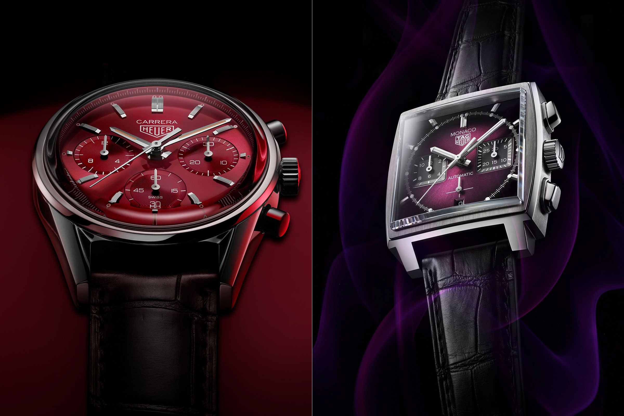 【新錶2022】紅到發紫！TAG HEUER泰格豪雅兩款限量版用顏色決勝負