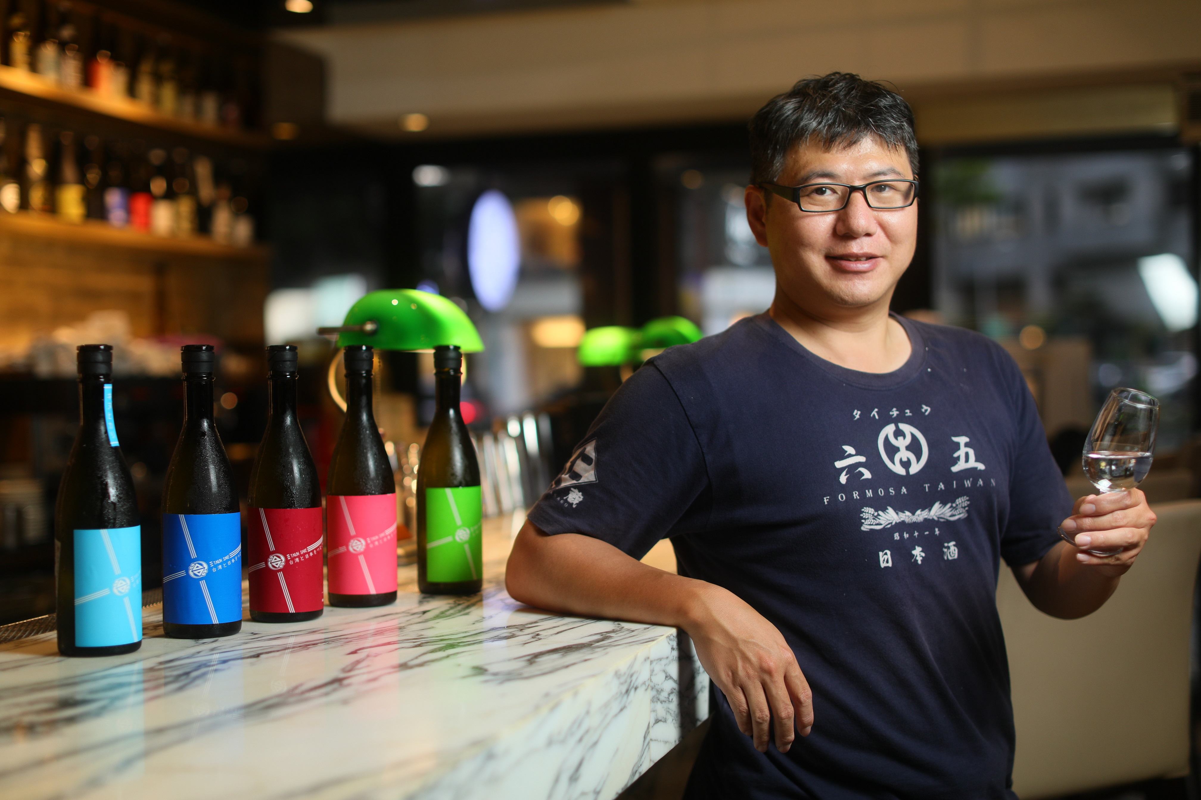 陳韋仁在日本打造「台雲酒造」，酒款在國際頻頻獲獎。