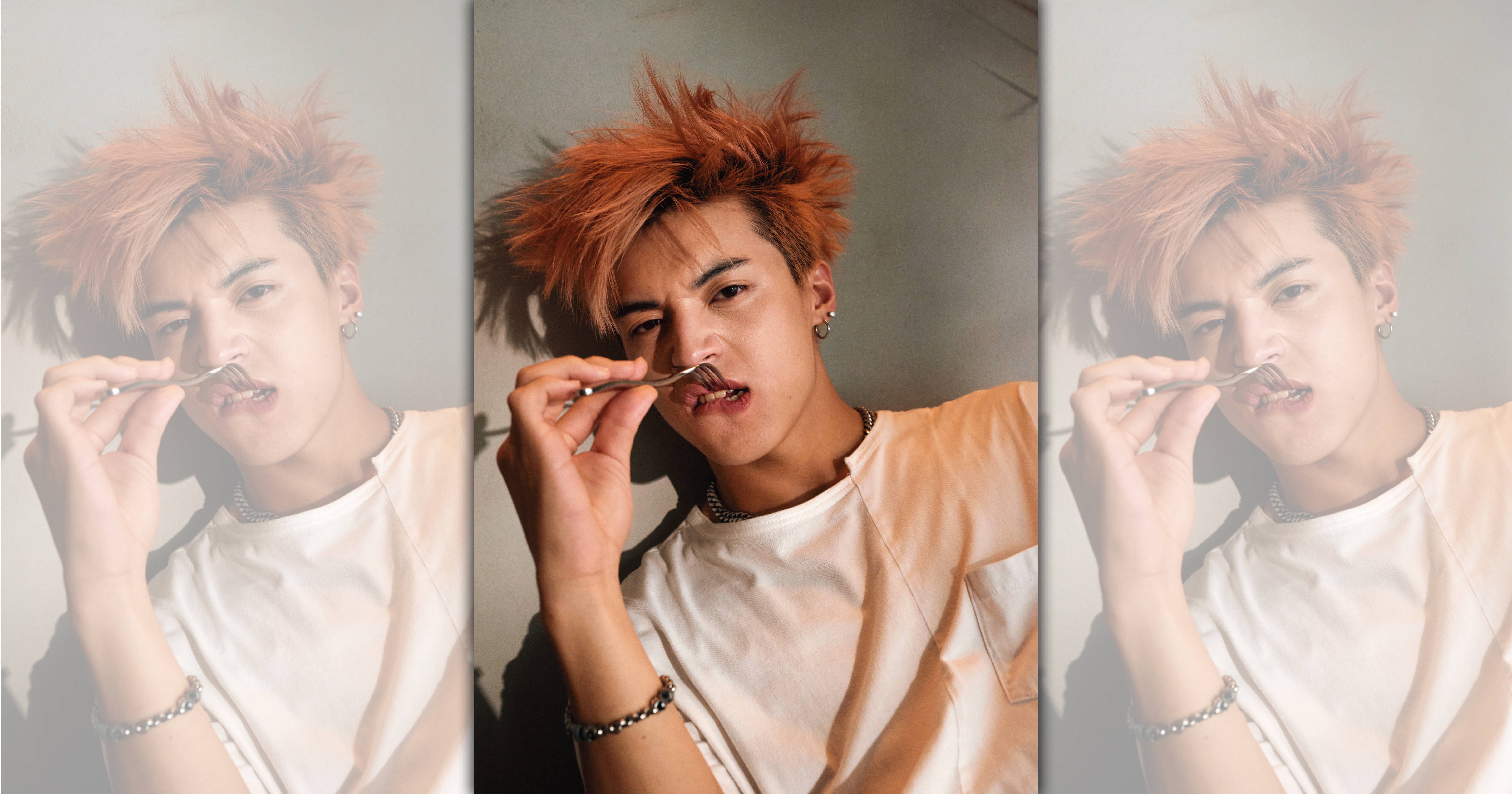 李哲言不僅長得最有「星」味,還會創作歌曲跟打爵士鼓。