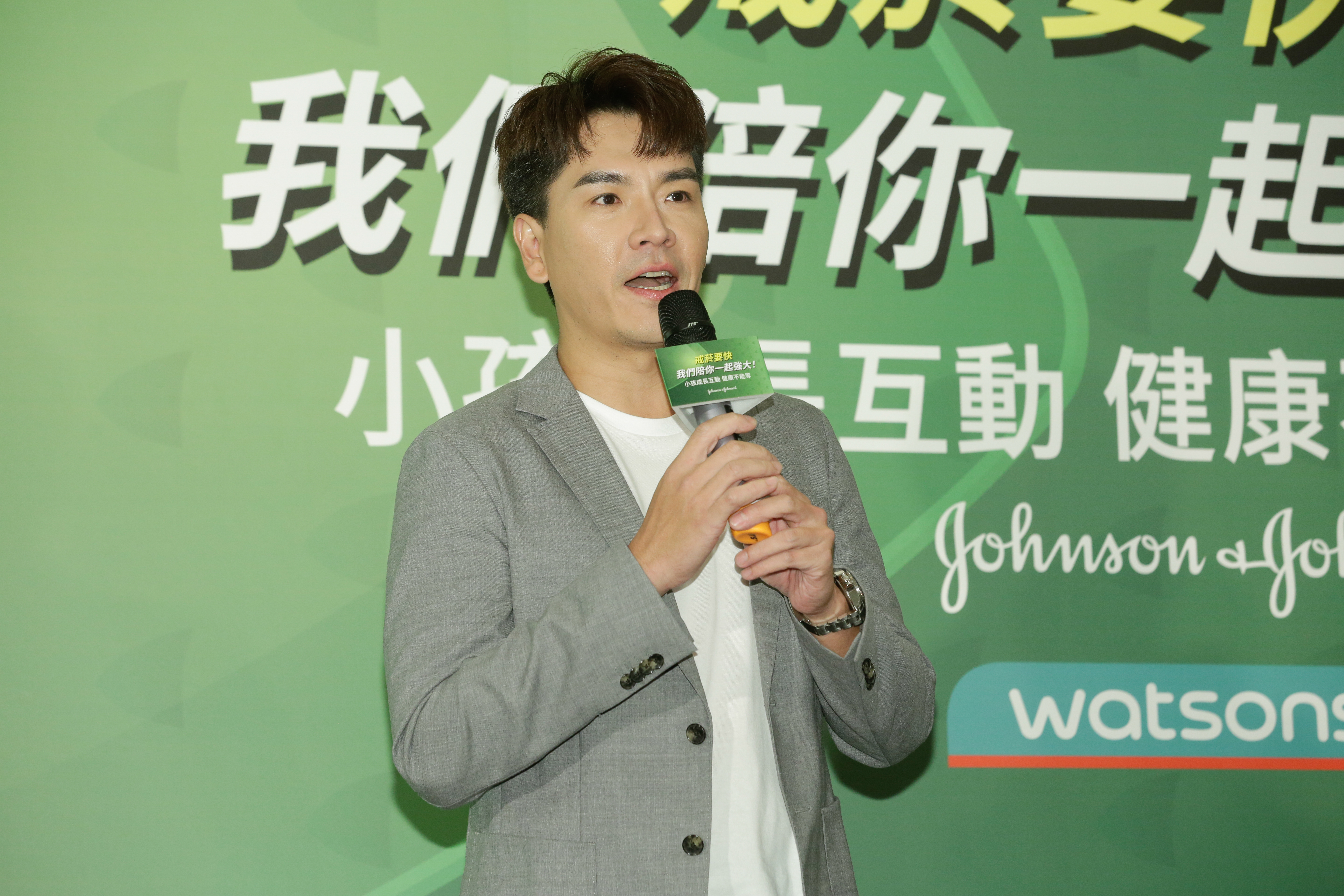 王傳一今擔任戒菸大使，分享戒菸心路歷程。