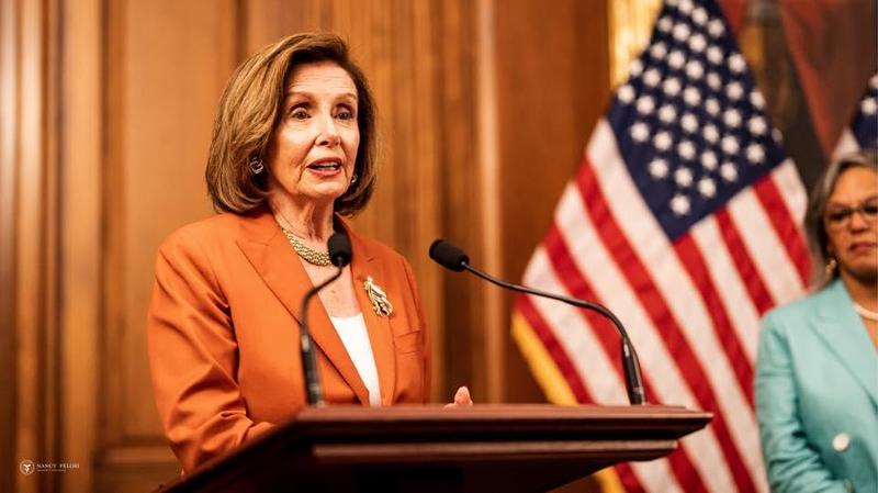 美國聯邦眾議院議長裴洛西(Nancy Pelosi)確定來台。(翻攝自House Speaker Nancy Pelosi臉書)