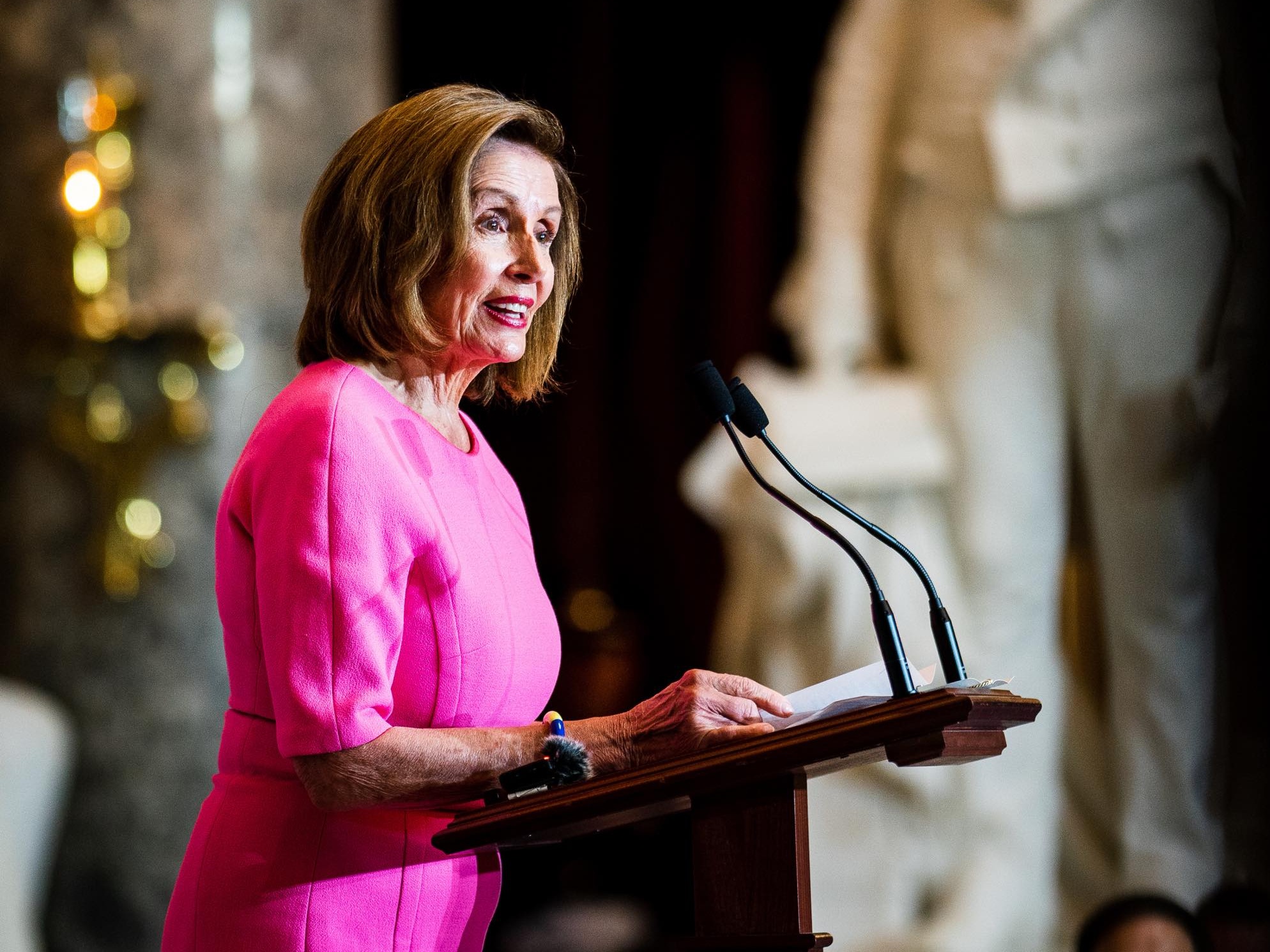 美國眾議院議長裴洛西是否訪台引起全球矚目，中國為表抗議也動作頻頻。（翻攝自Nancy Pelosi臉書）