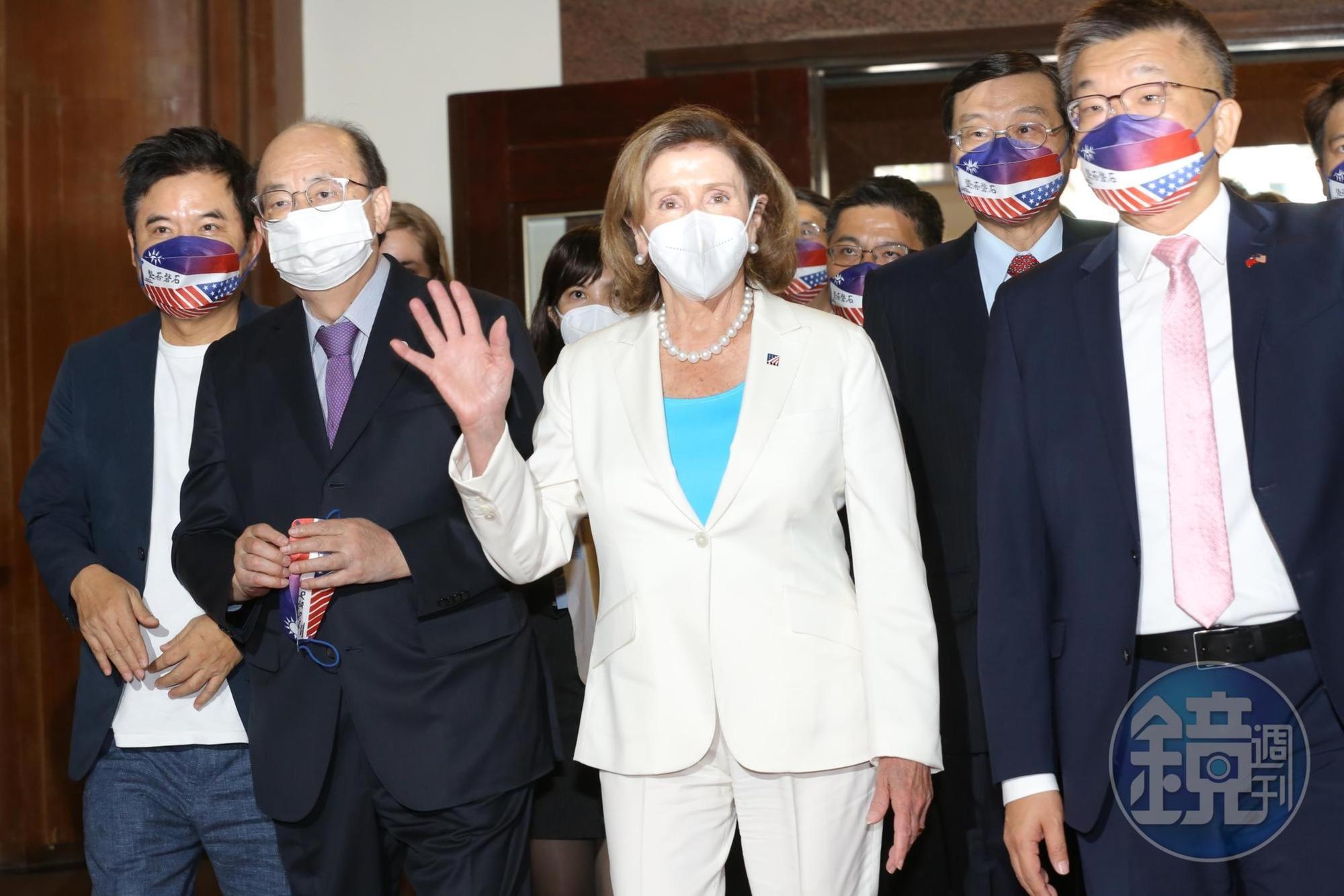 美國眾議院議長裴洛西（Nancy Pelosi）到訪台灣，引起全球關注。