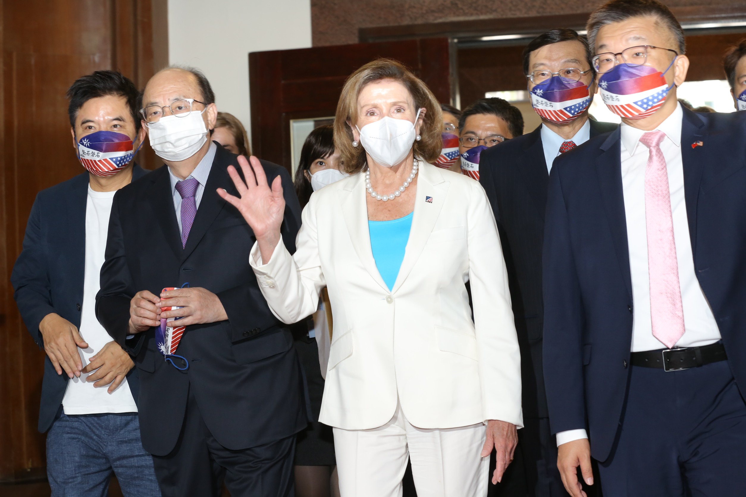 美國眾議院議長裴洛西（Nancy Pelosi）到訪台灣，引起全球關注。