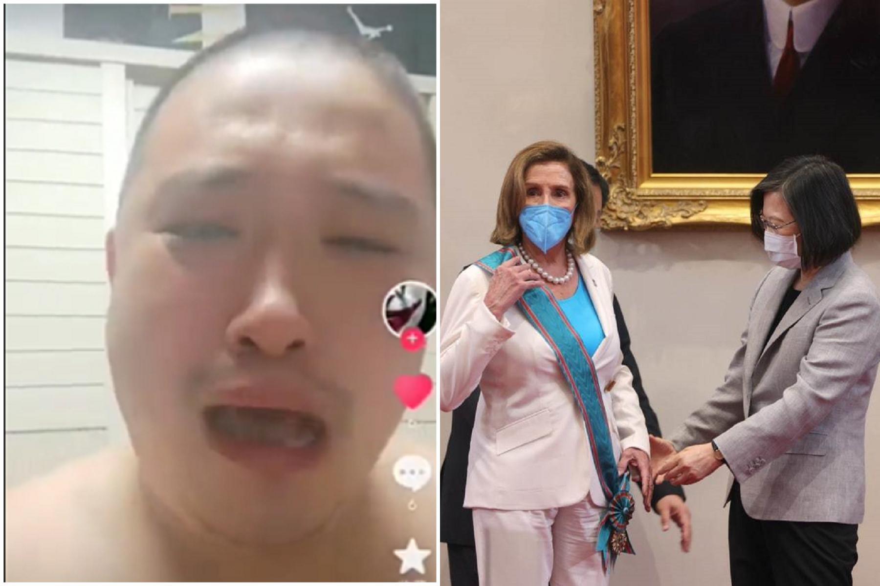 裴洛西訪台19小時,中國小粉紅崩潰大集合!(翻自推特)