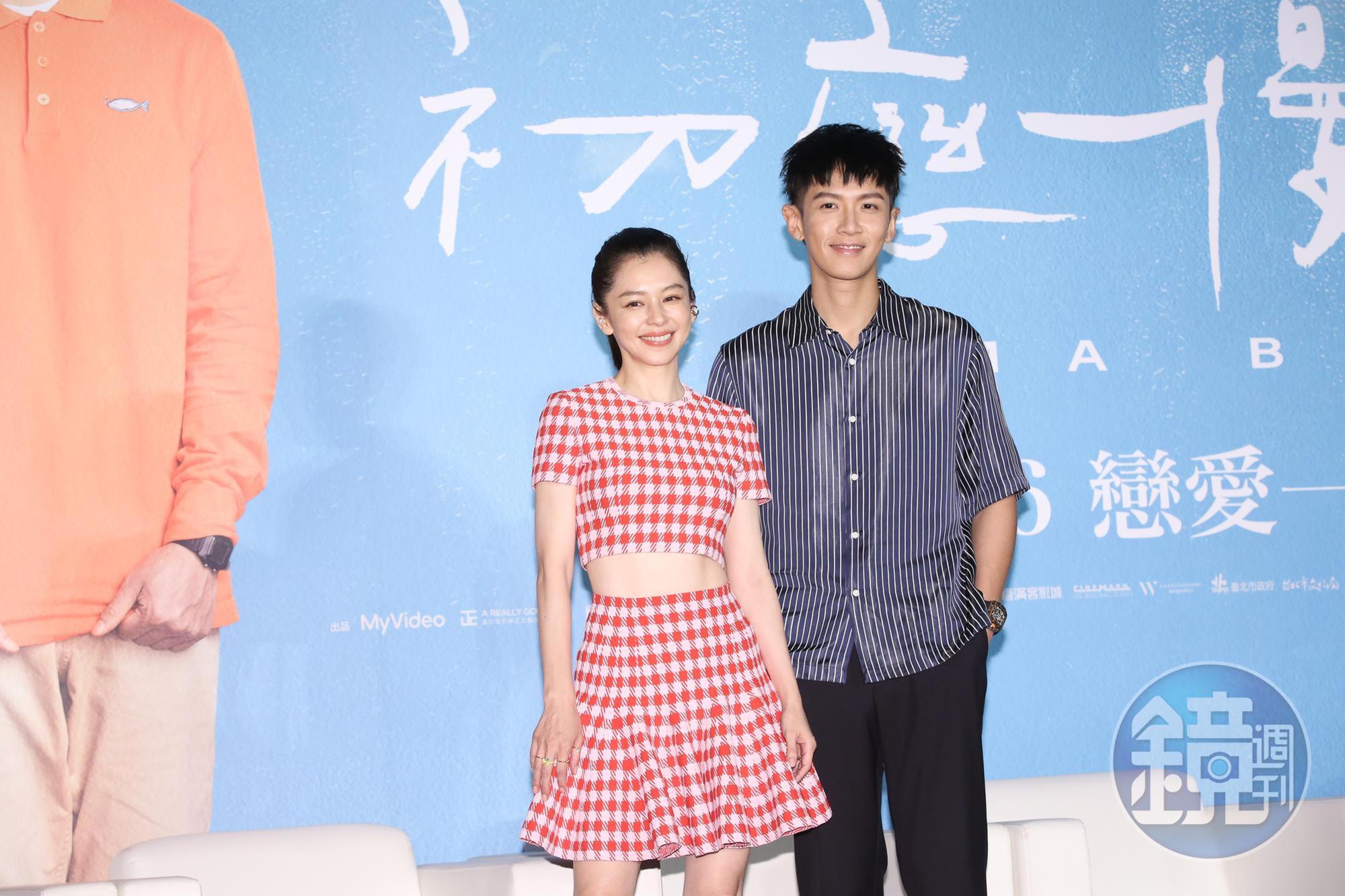 儘管相差16歲，柯震東與徐若瑄還是組成頗有新鮮感的姐弟戀組合。