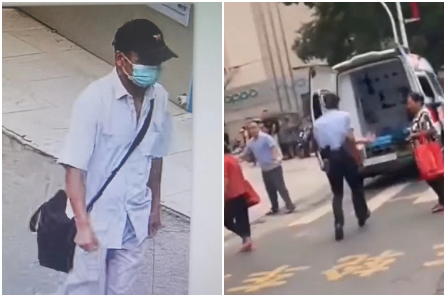 中國江西幼兒園發生隨機砍人案，造成3死6傷的慘劇。（翻攝自微博）