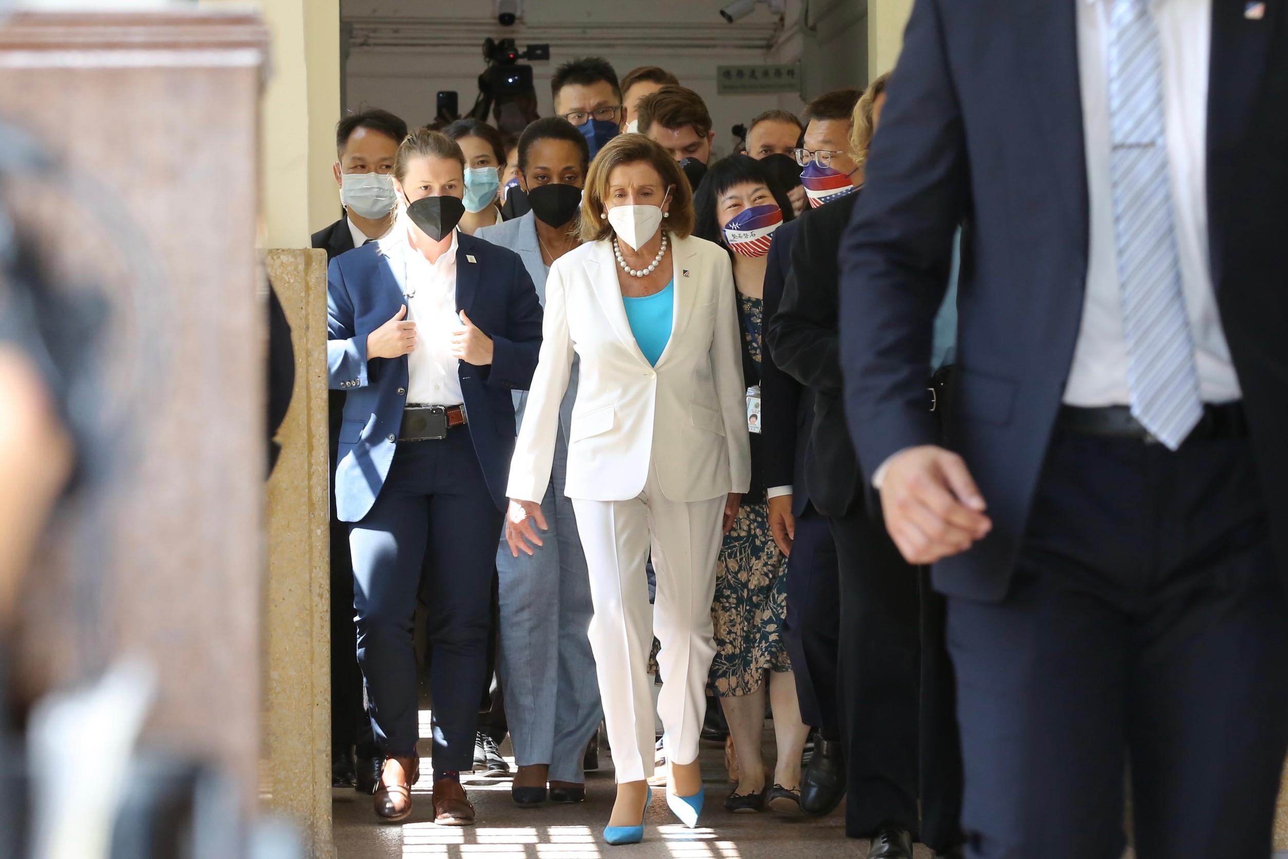 美國眾議會議長裴洛西（Nancy Pelosi）昨（3）率代表團旋風訪台。
