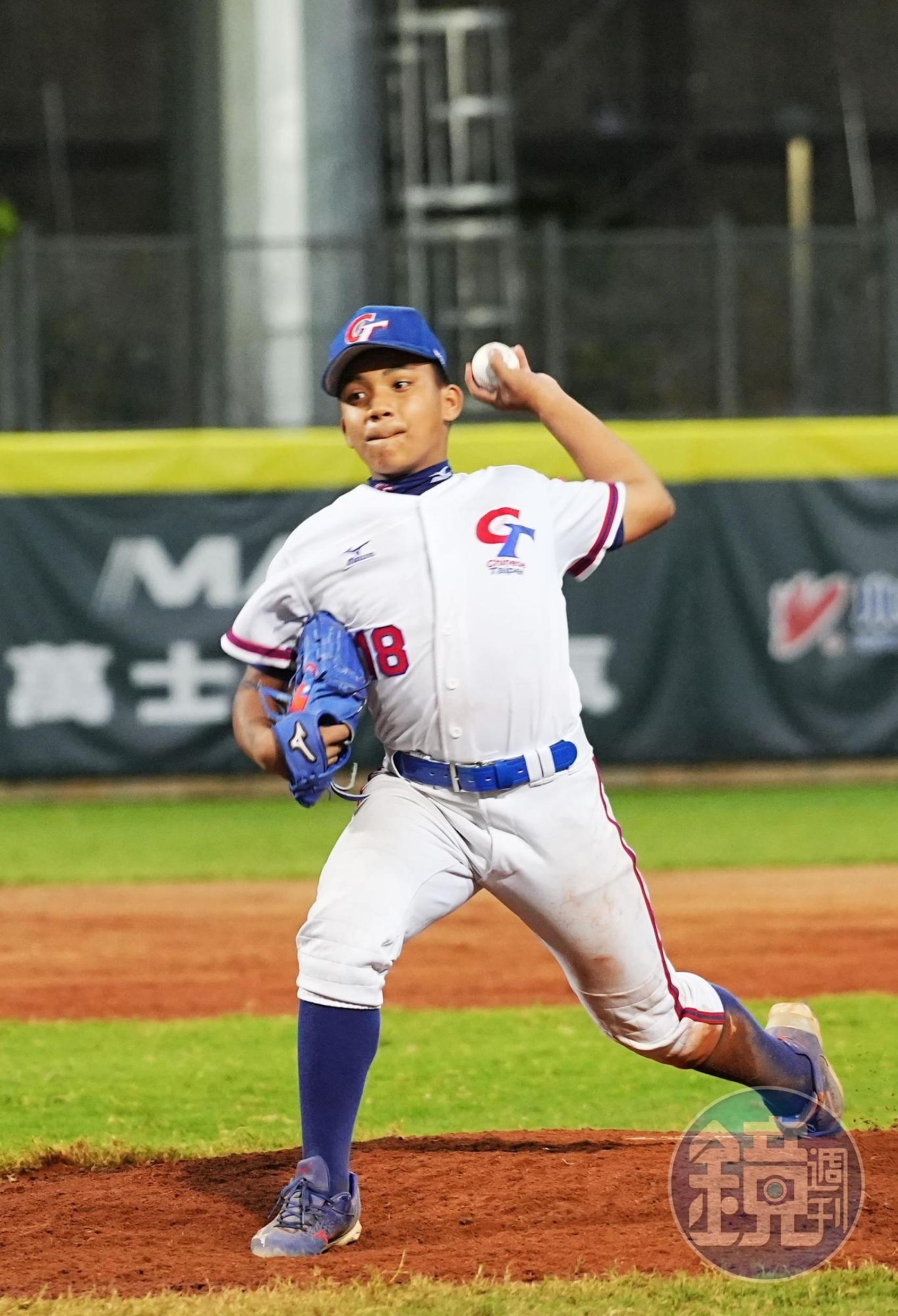 先發投手高品瀚首局首打席第2球就被轟出全壘打，但後面未再失分。