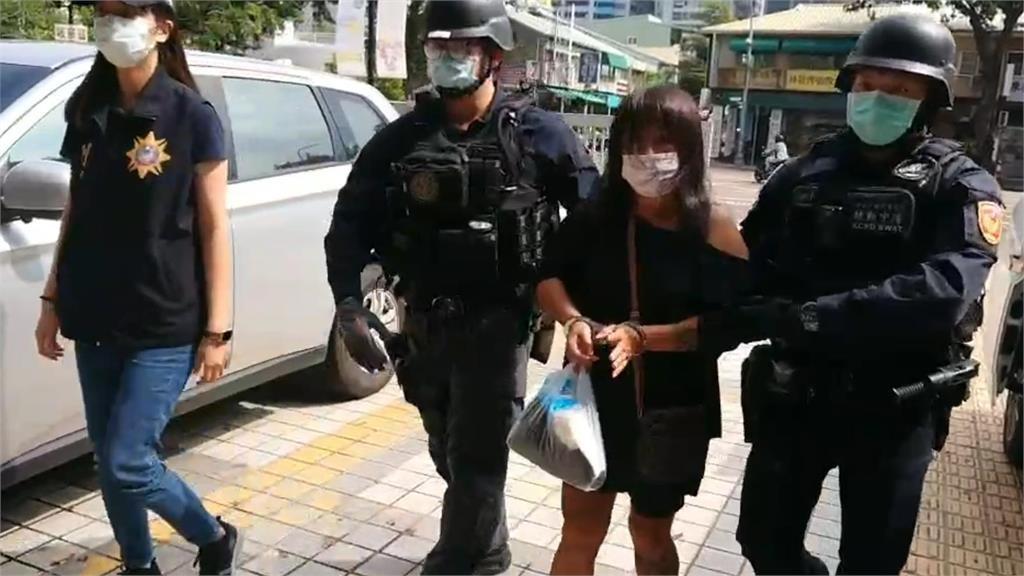 城中城大火縱火犯黃格格一審遭判無期徒刑。（翻攝畫面）