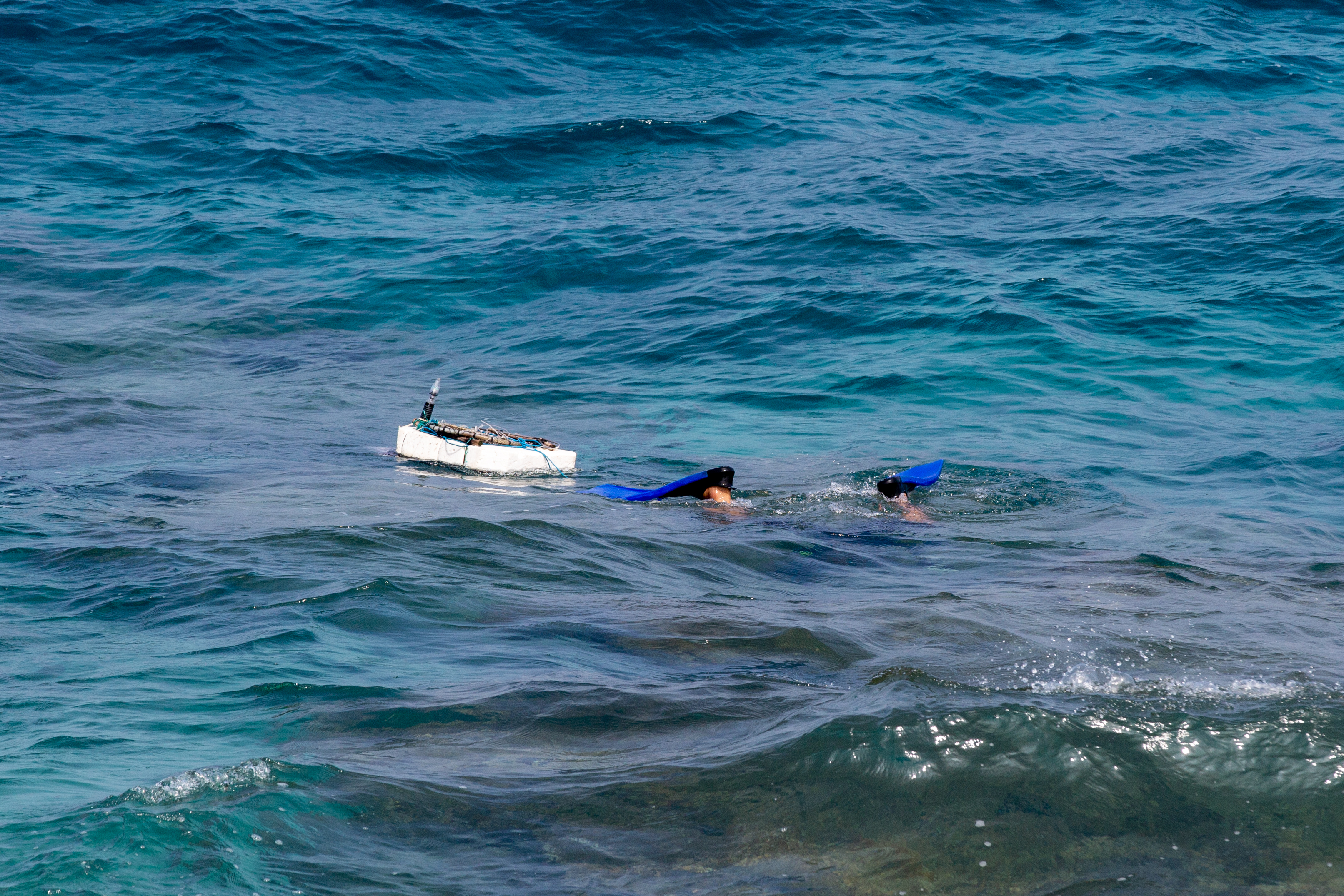 中國大陸解放軍環台軍演，4日中午12時起啟動，其中離島屏東縣小琉球距軍演區域僅9.5公里。示意圖，非當事者。
