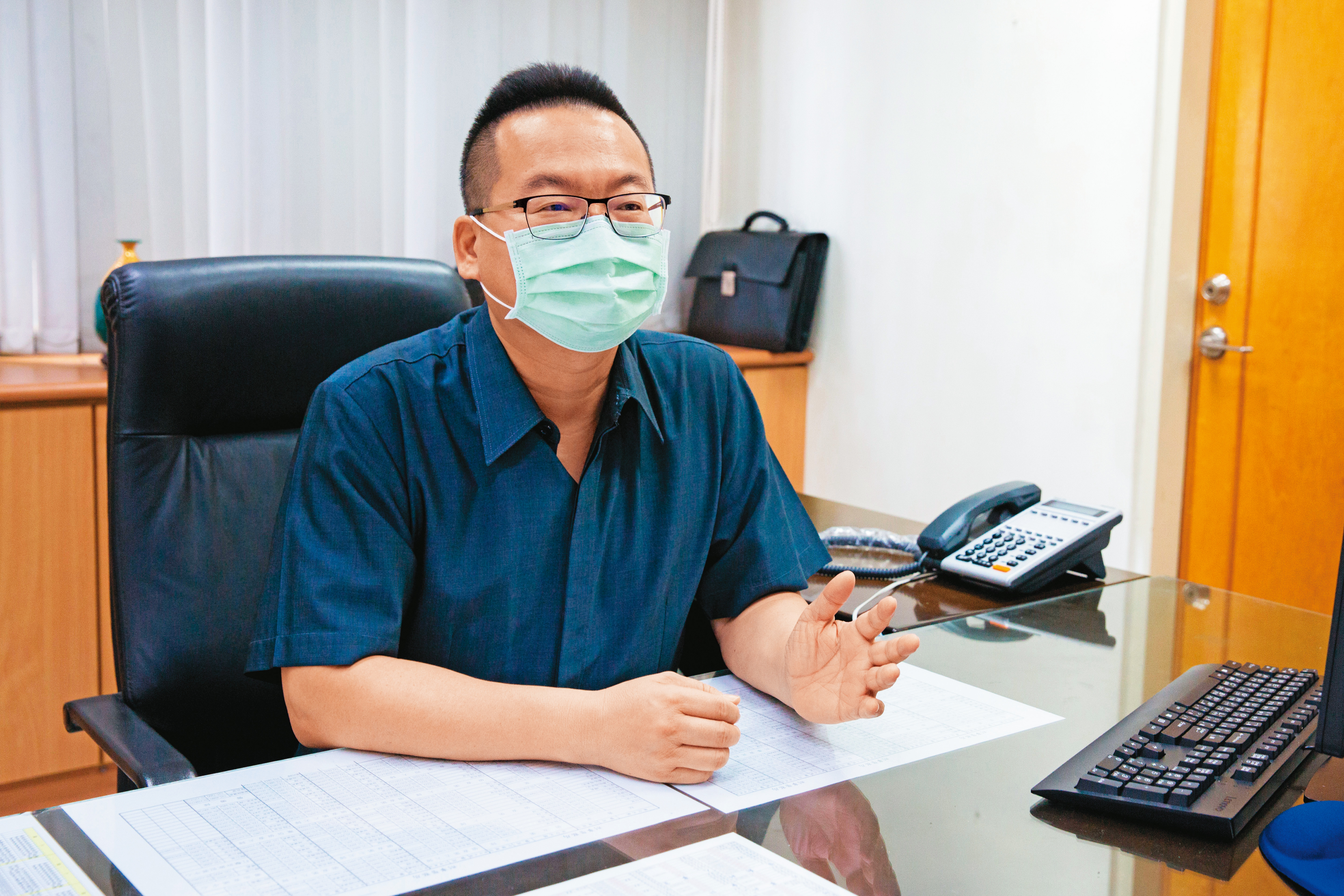 負責此案的廖水池(圖)說服檢察官收押黃正雄,順利偵破謀殺案。