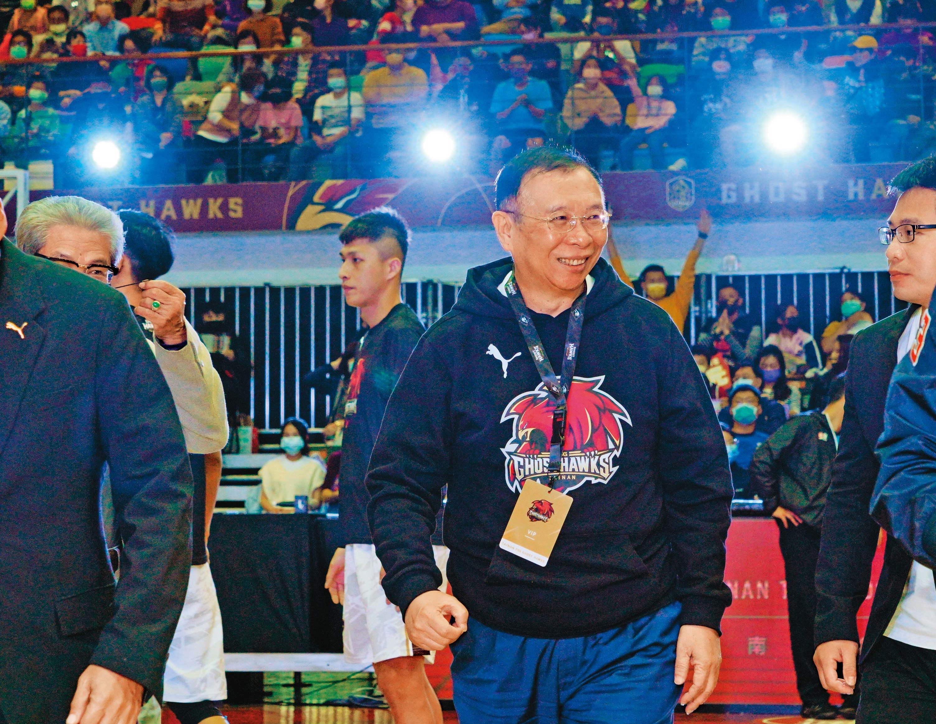 這幾年謝裕民在健康運動領域著墨頗深，還成立球隊、賣保健品。