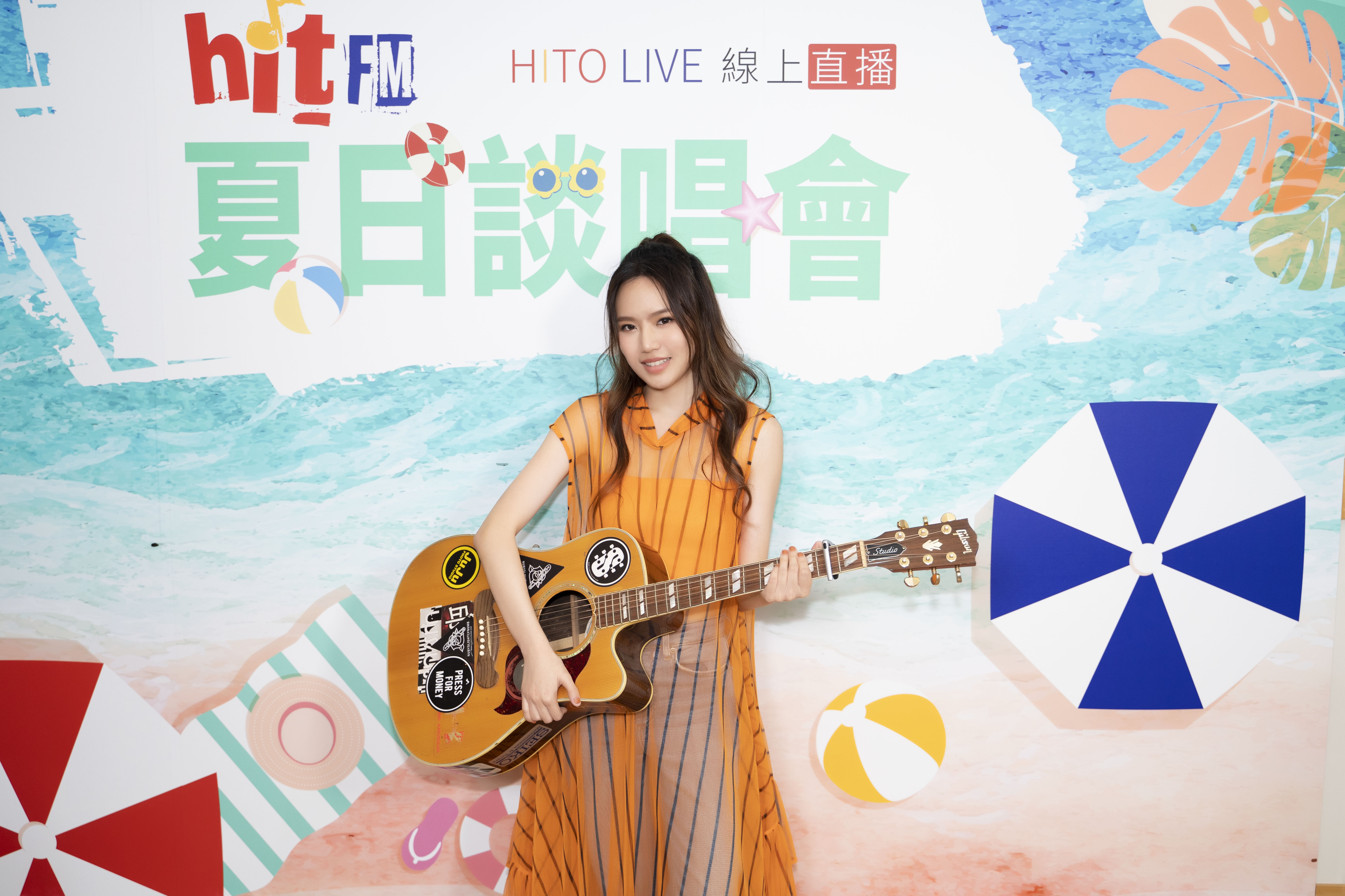 文慧如擔任線上「夏日談唱會」第一彈。