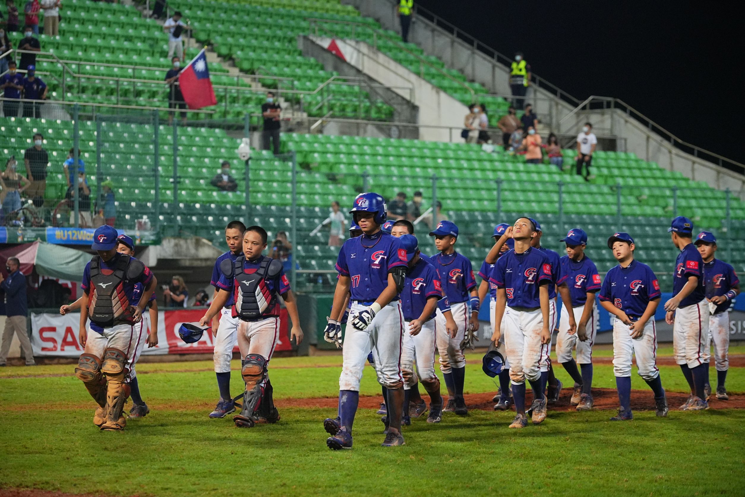 台灣小將今日出戰美國隊，以6比8落敗，賽後難掩失落。