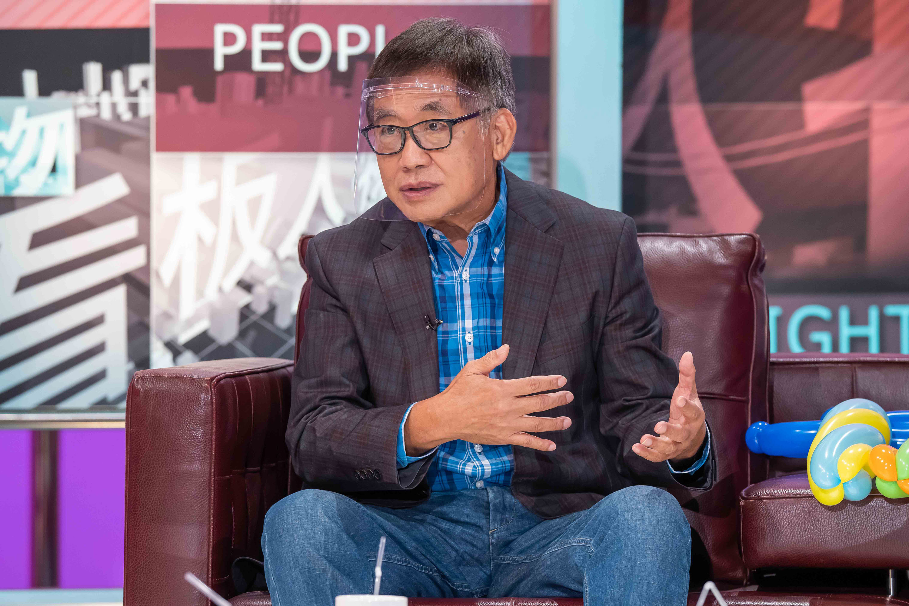 梁修身分享父子關係的幸福感。（TVBS提供）