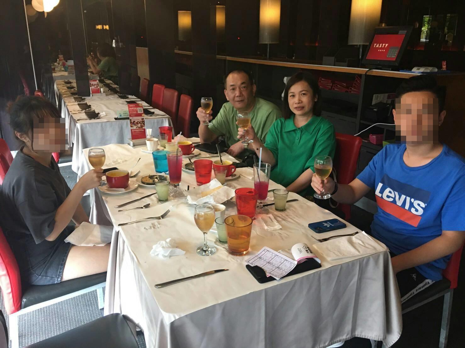 劉旺德家人合影。(劉旺德提供)