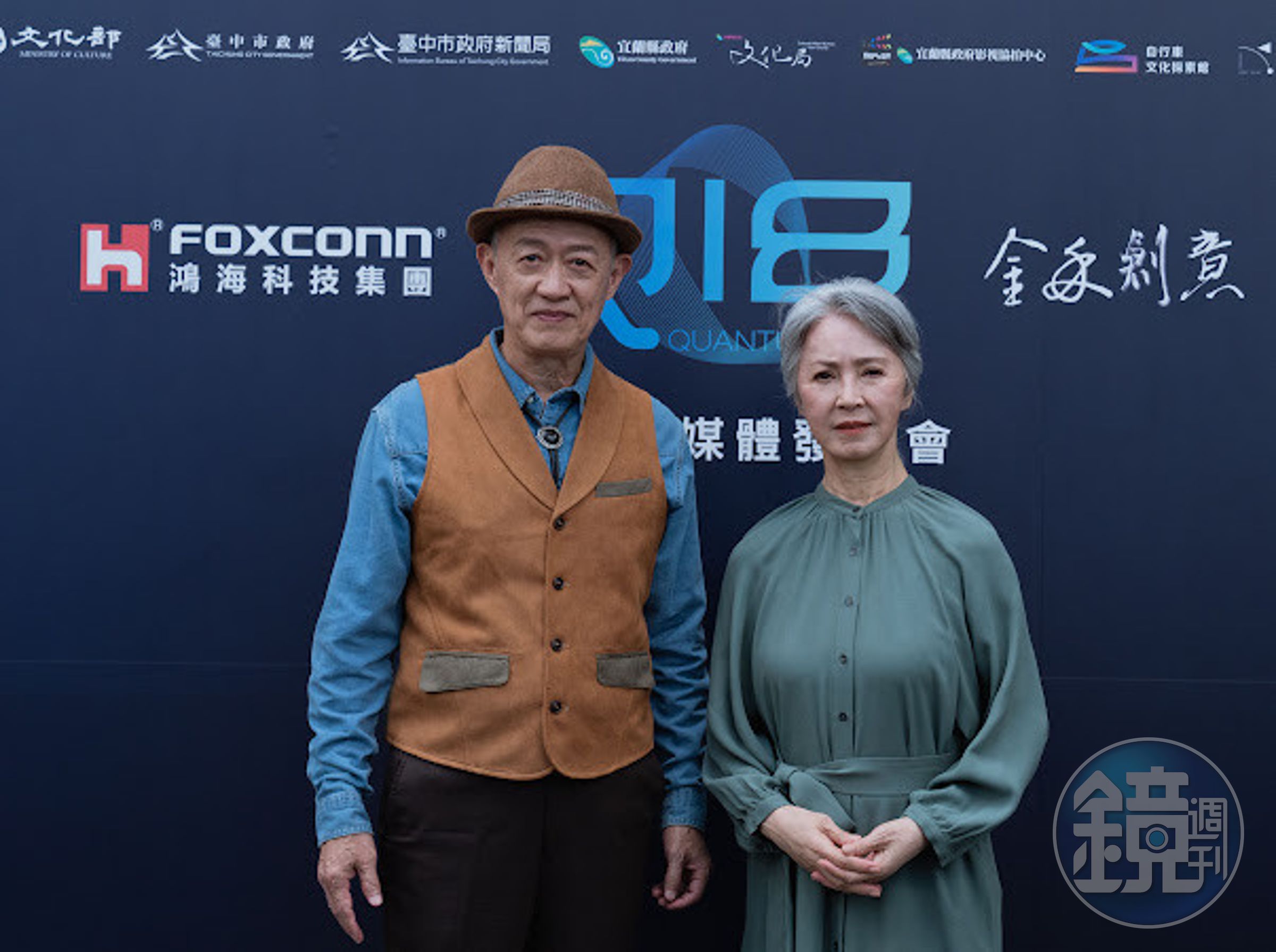金士傑（左）及李璇（右）是資深黃金組合。（金禾創意提供）