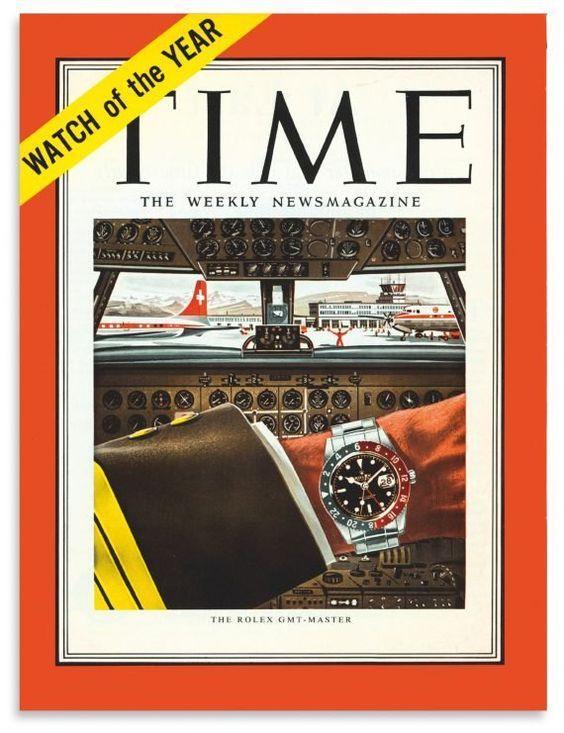 勞力士GMT Master II的前身GMT Master，是1955年時全球航空業龍頭泛美航空（Pan Am）找上勞力士合作的產物，希望能為旗下機師做出符合實際使用需求的錶款，發展至今它也成為了GMT雙色圈的錶款裡面，最具代表性的作品。