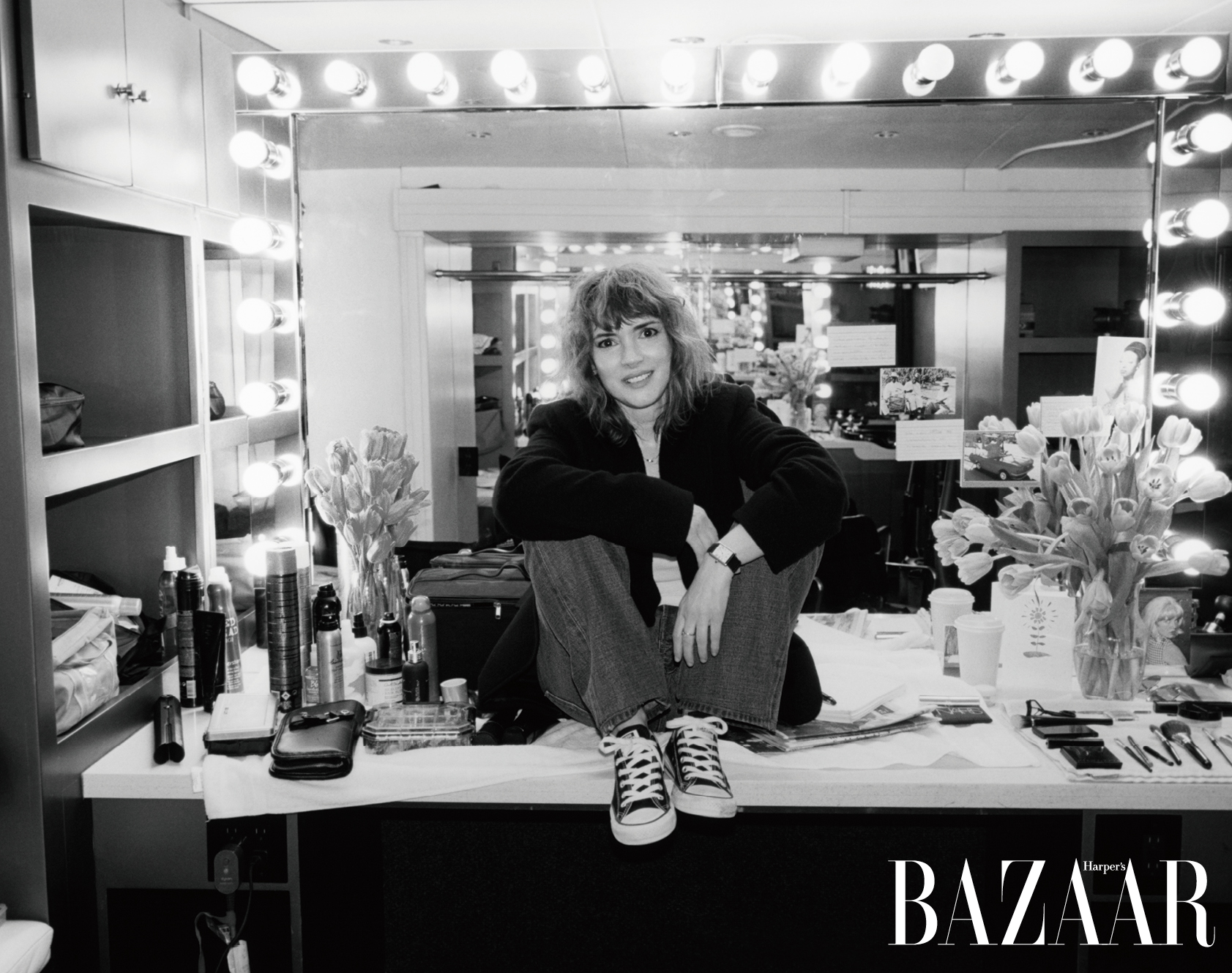 敏感個性讓薇諾娜瑞德的好萊塢之路走得跌跌撞撞，但這似乎也是她身為演員的超能力。（《Harper’s BAZAAR》提供）