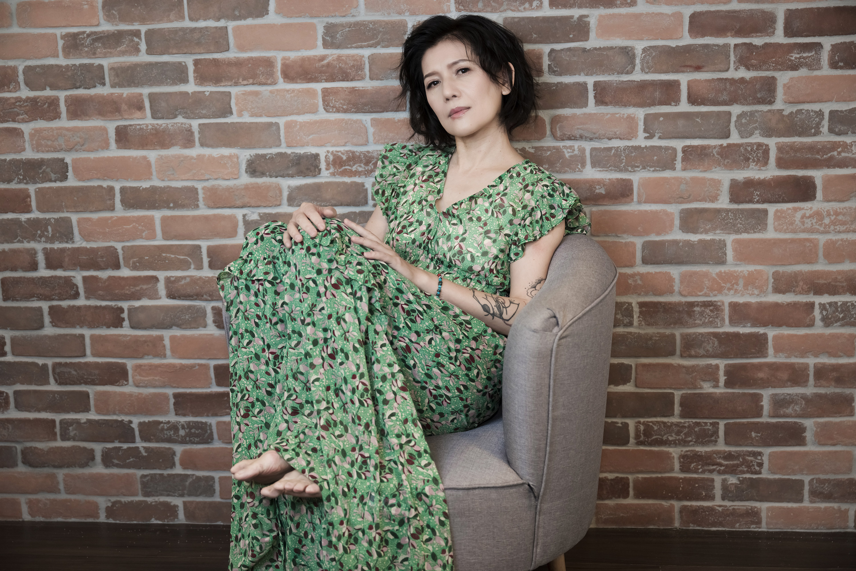 黃柔閩不僅是演員,同時也有指導表演課程。(LiTV、亞凰國際娛樂)