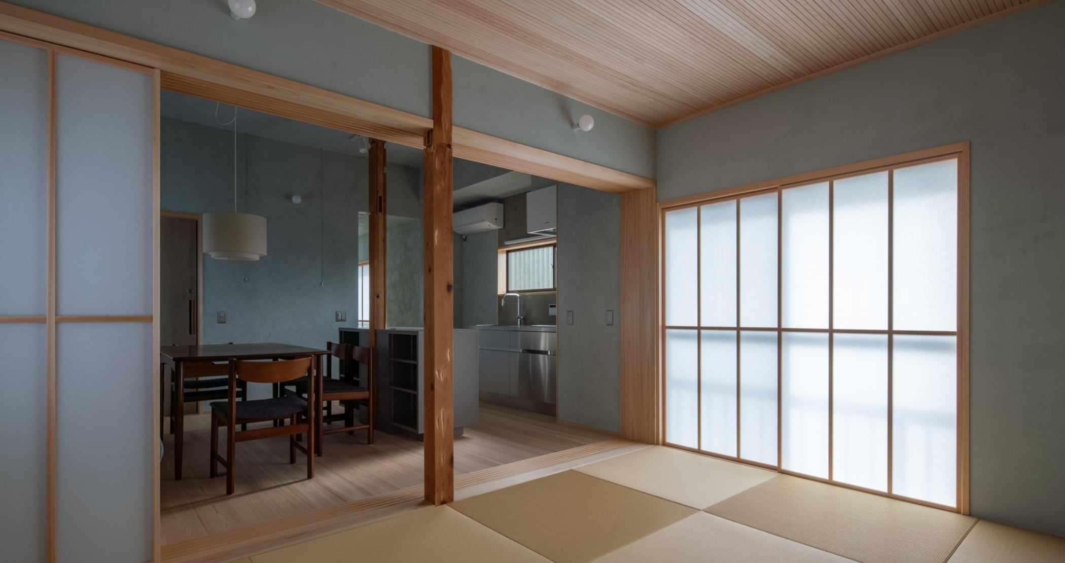 岩本寺宿坊「華蓮」房間內部。