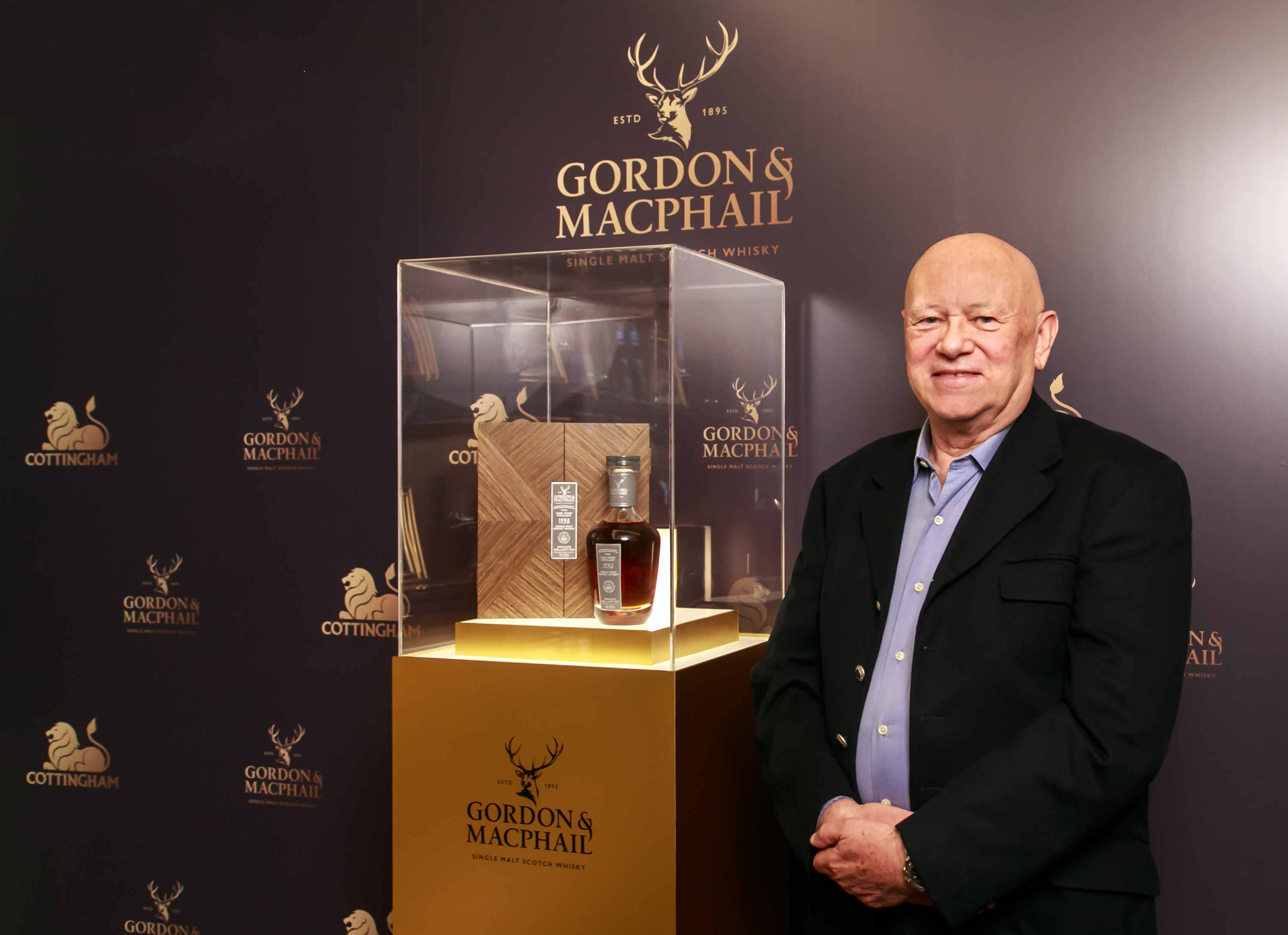 「高登麥克菲爾私人典藏 Glen Grant 1950 71年單一麥芽蘇格蘭威士忌單桶原酒」與廷漢集團董事長 Michael Cottingham同年出生,於集團30週年推出別具意義。