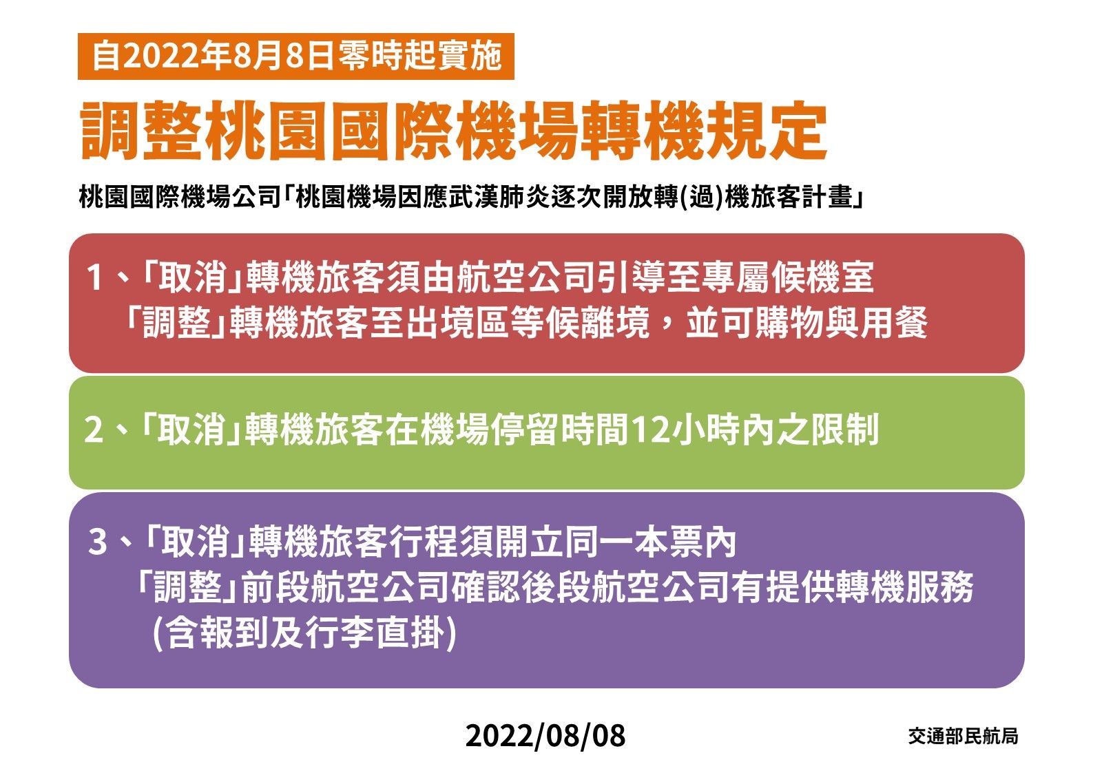 指揮中心宣布最新措施。（指揮中心提供）