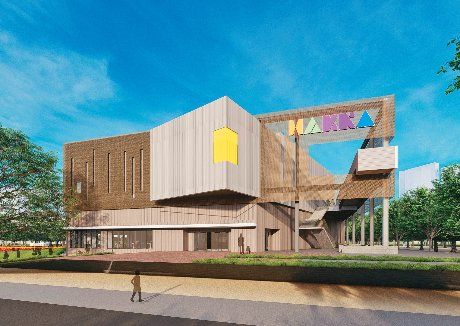 主展館「世界館」,將展出全球5大洲客家族群的遷徙故事與多元發展。(桃園市政府提供)