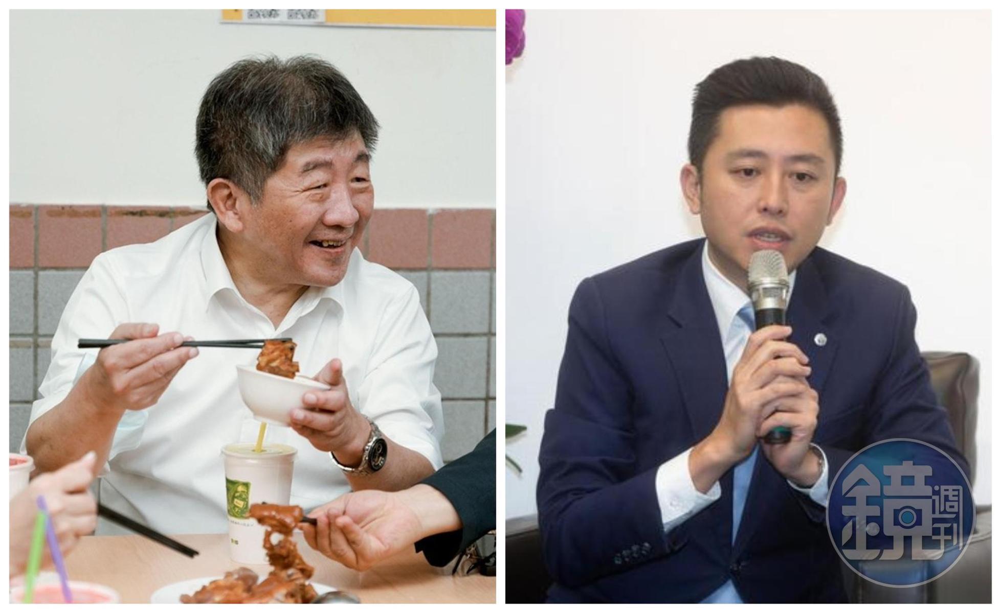陳時中（左圖）對林智堅（右圖）抄襲論文一事發表看法。（翻攝陳時中臉書、本刊資料照）